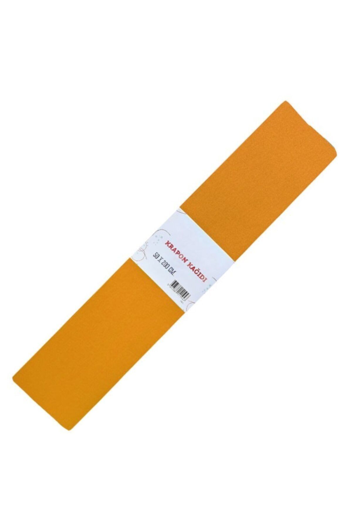 Gıpta Renkli Krapon Kağıdı 50cm X 2mt Turuncu (10 Lu Paket) 9128
