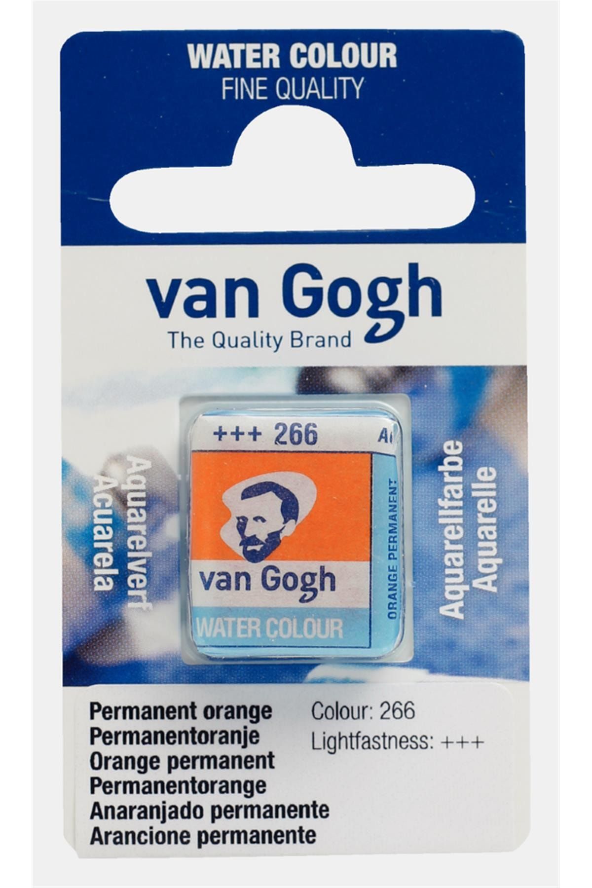 Van Gogh Gwc  Permanent Orange Suluboya Tablet