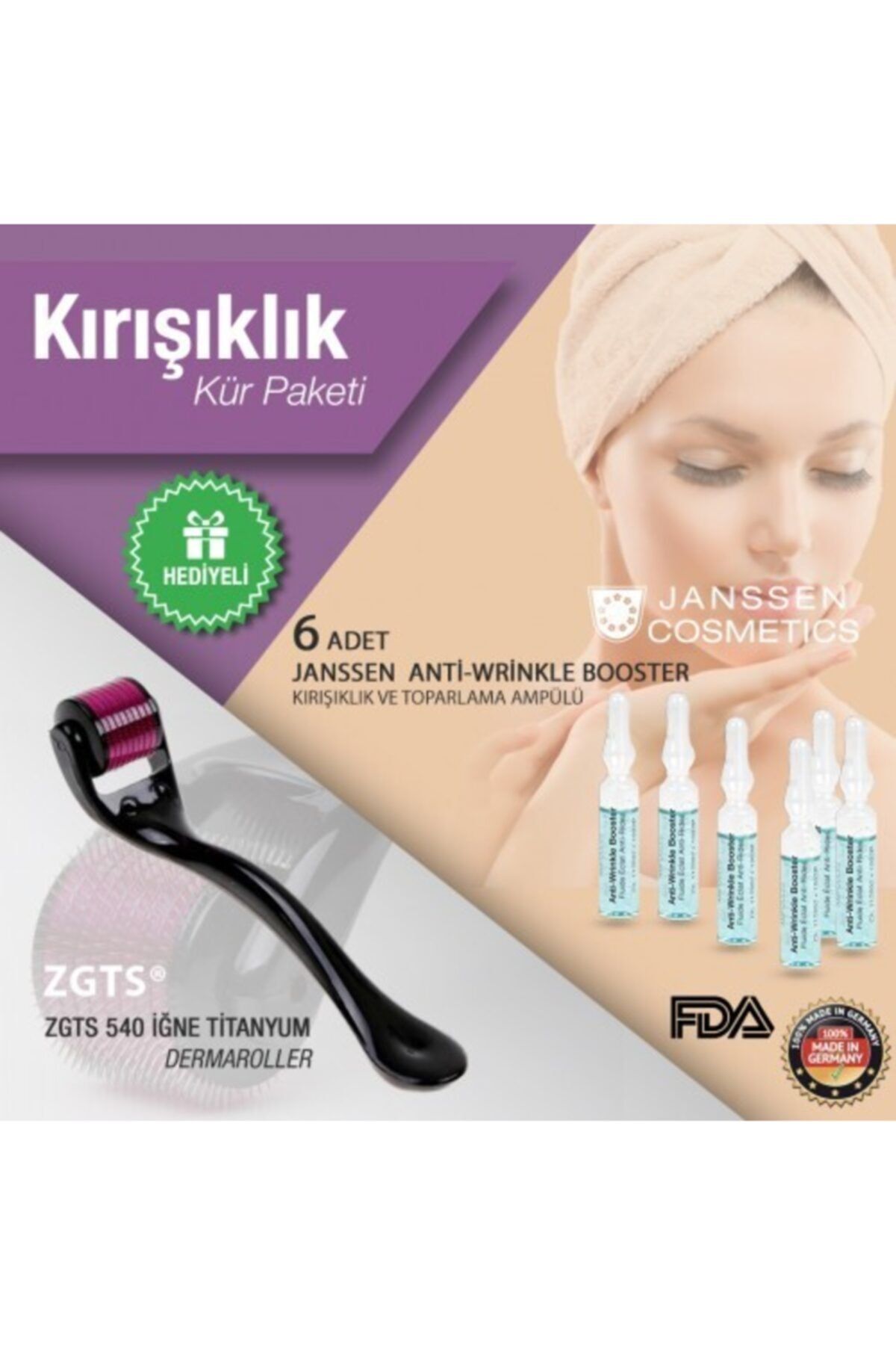 Janssen Cosmetics Kırışıklık Kür Paketi (Kırışıklık Giderme)