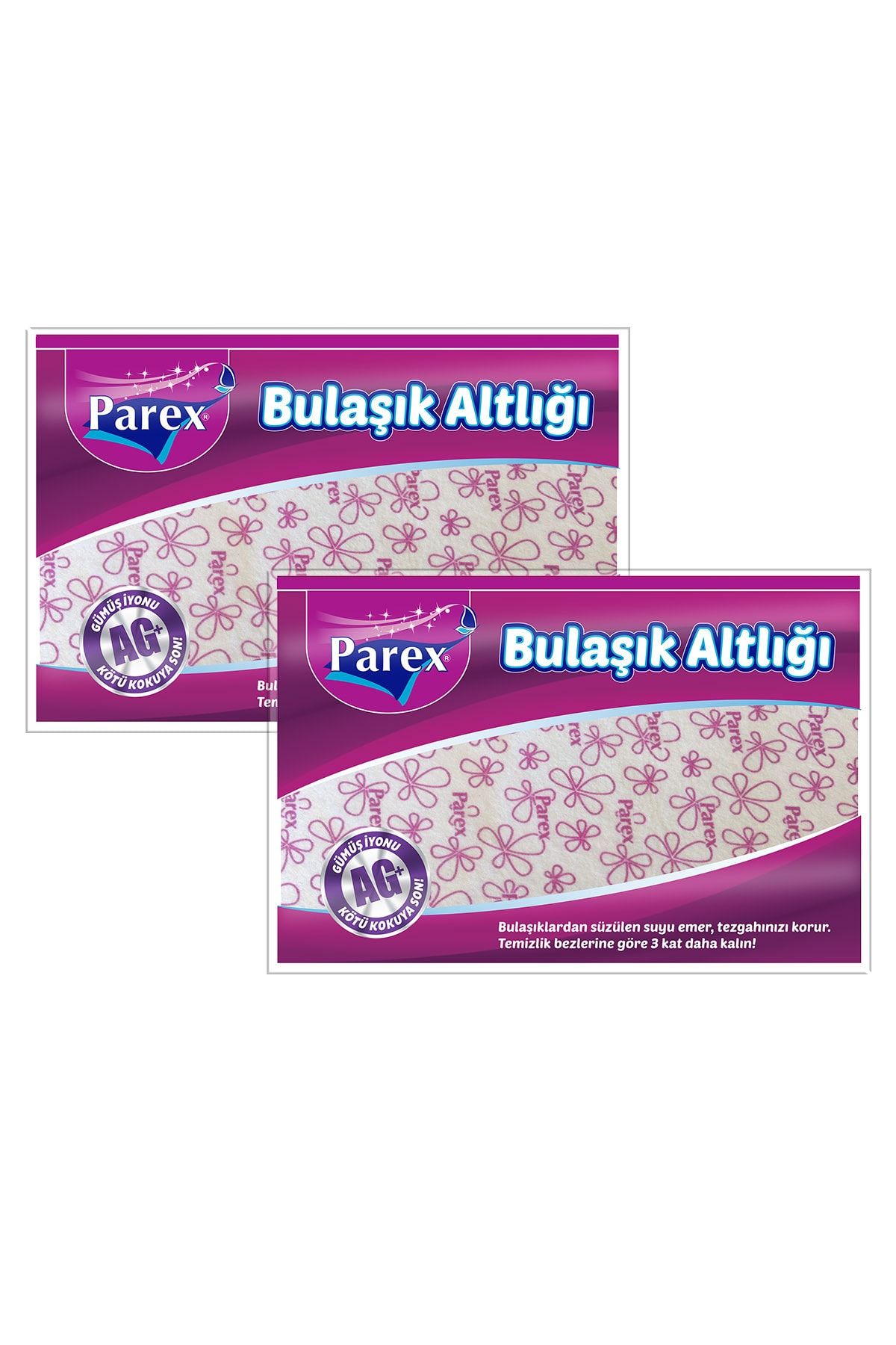 Parex Mikrofiber Yıkanabilir Bulaşık Altlığı X 2 Adet