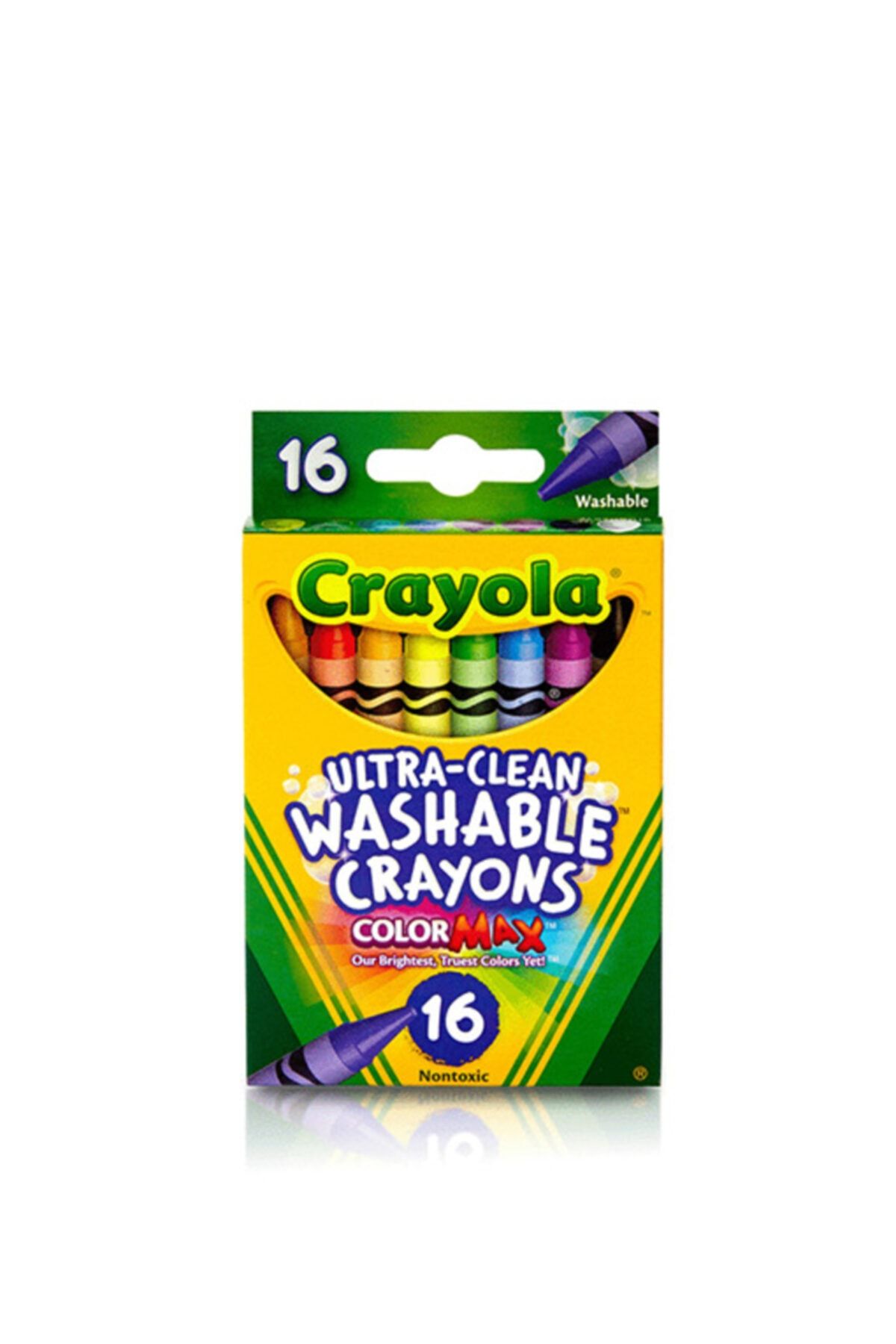 Crayola Sarı Yıkanabilir Boya Kalemi 16 Renk