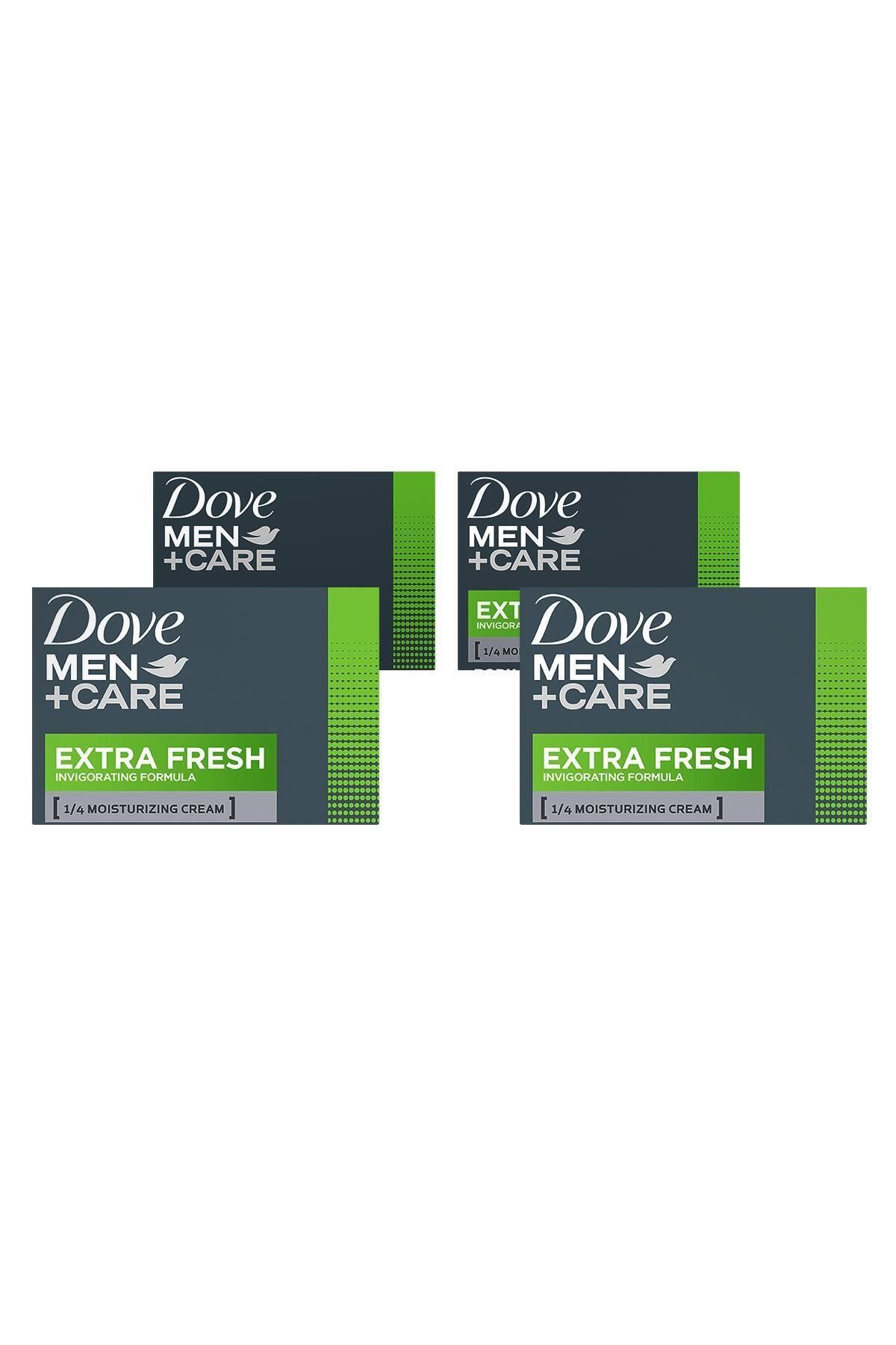 Dove Men Cream Bar Extra Fresh Katı Sabun 90 Gr X4