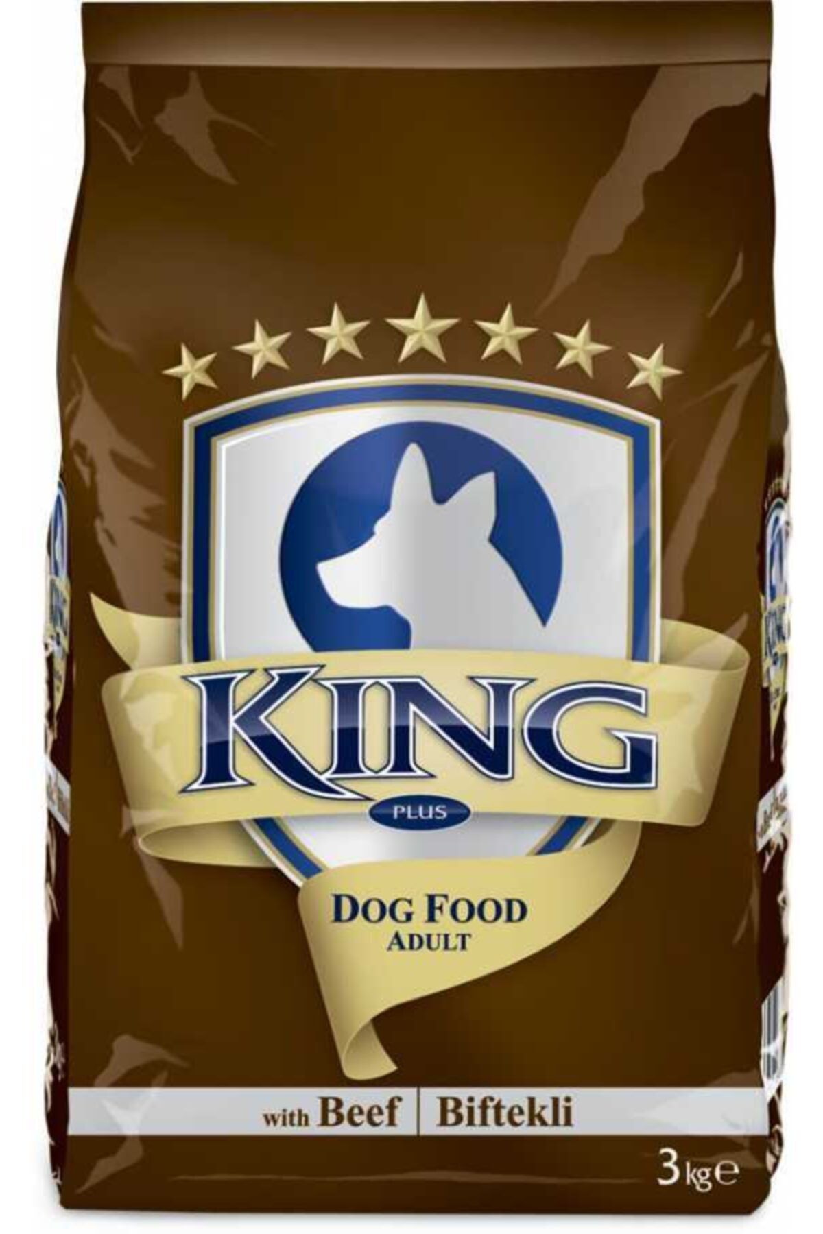 King Biftekli Yetişkin Köpek Maması 3 kg