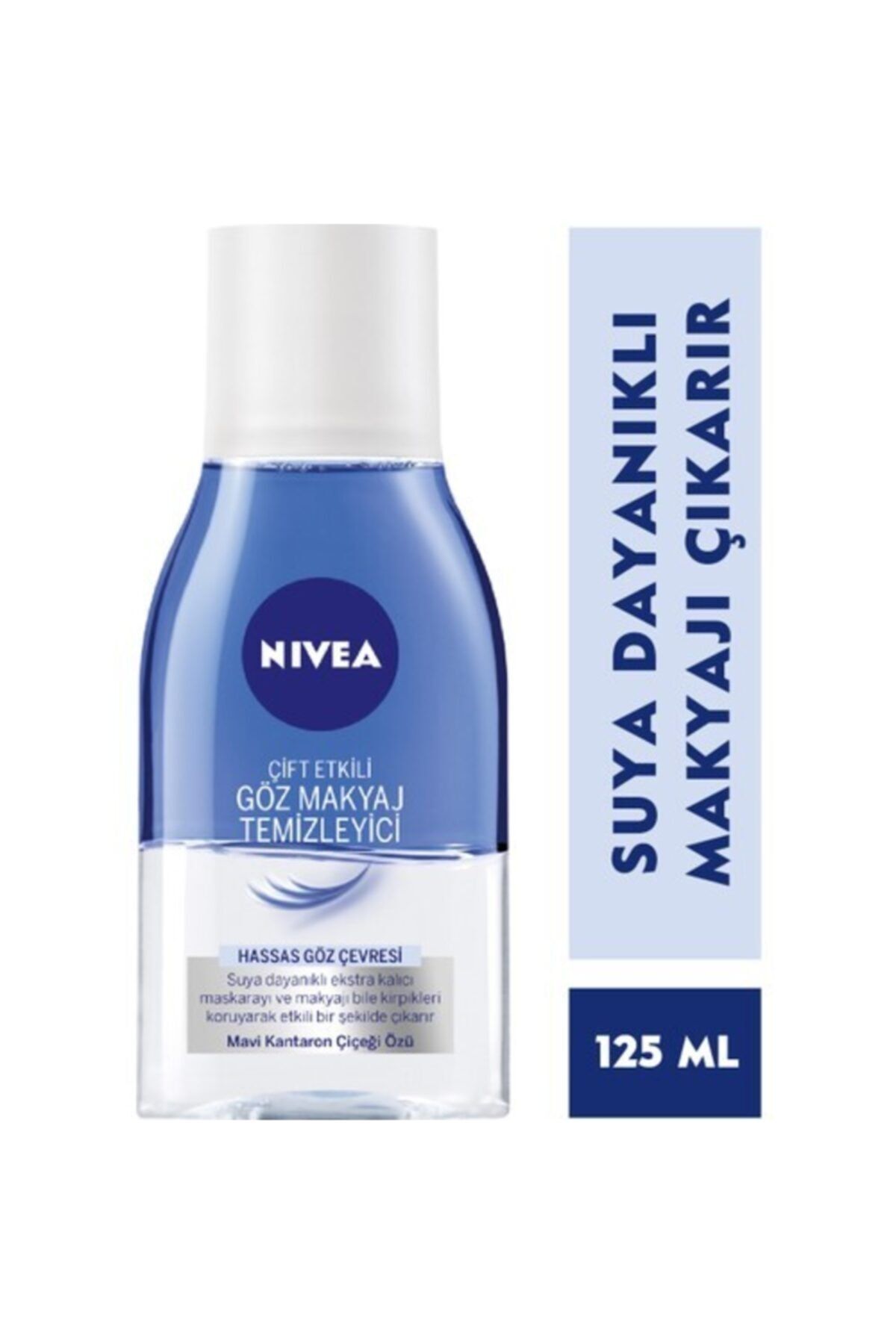 NIVEA Çift Etkili Göz Makyaj Temizleme Losyonu 125ml