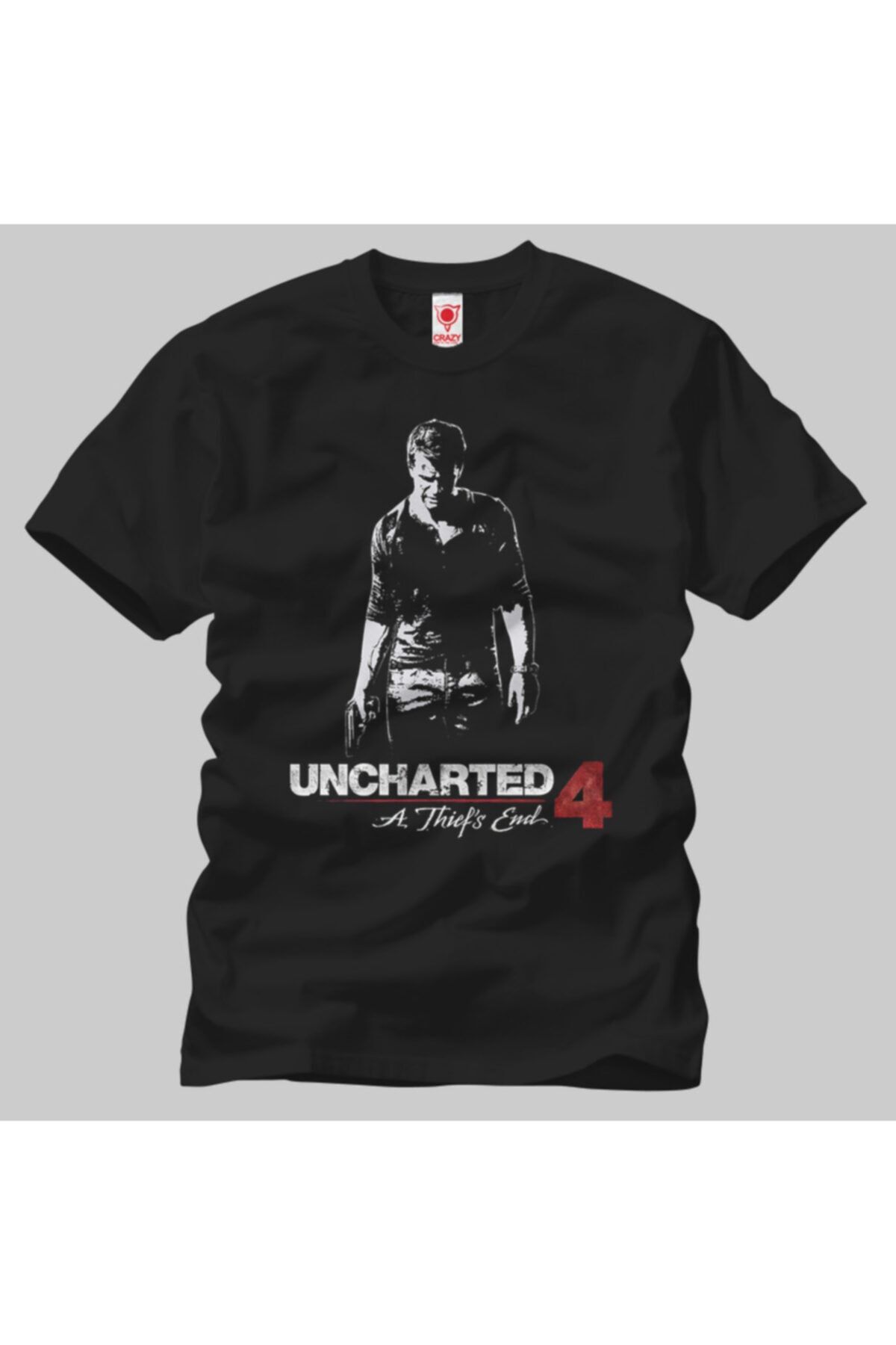 Crazy Uncharted 4 Thief Shadow Erkek Tişört
