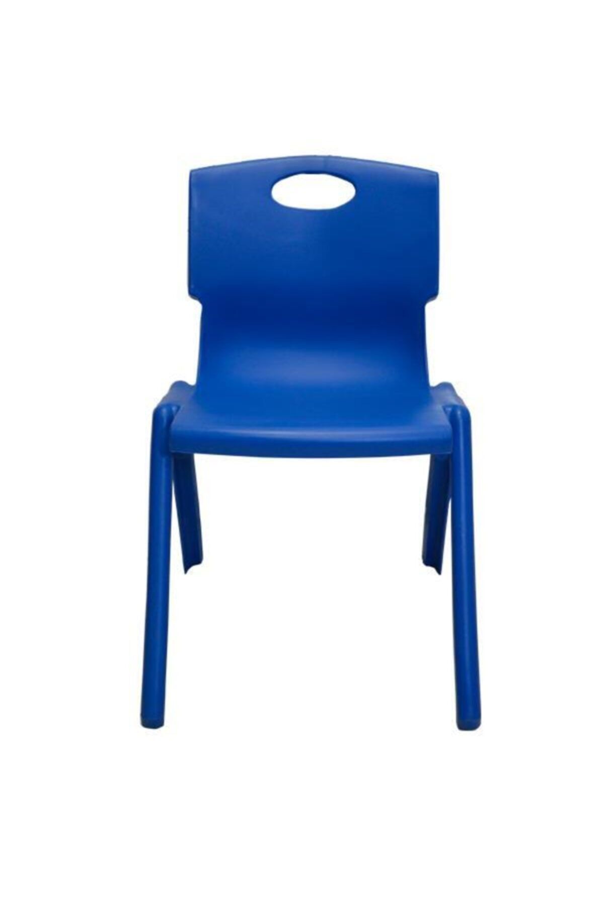 Temel Mavi Kırılmaz Çocuk Sandalyesi - Kreş Ve Anaokulu Sandalyesi 1 Adet
