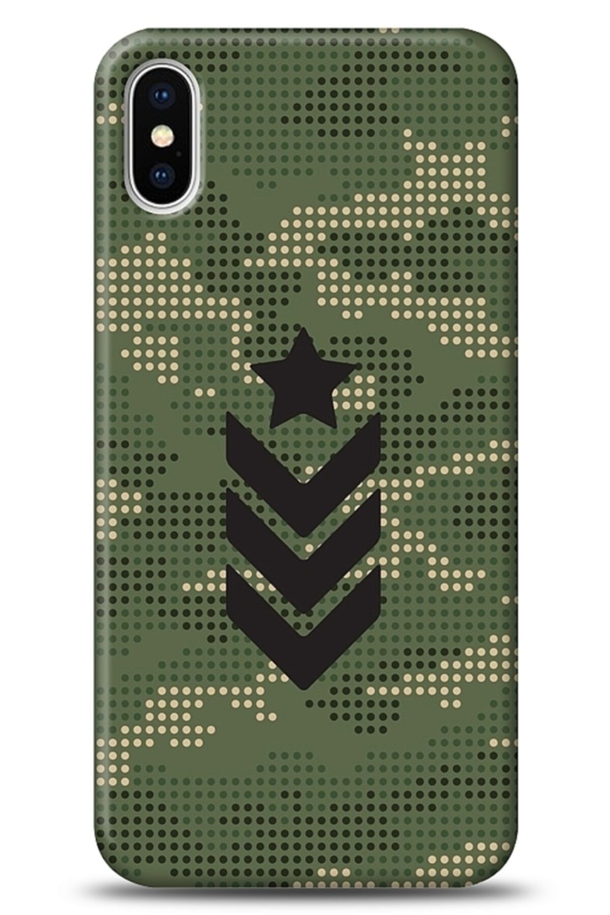 Eiroo Iphone Xs Camouflage Kılıf