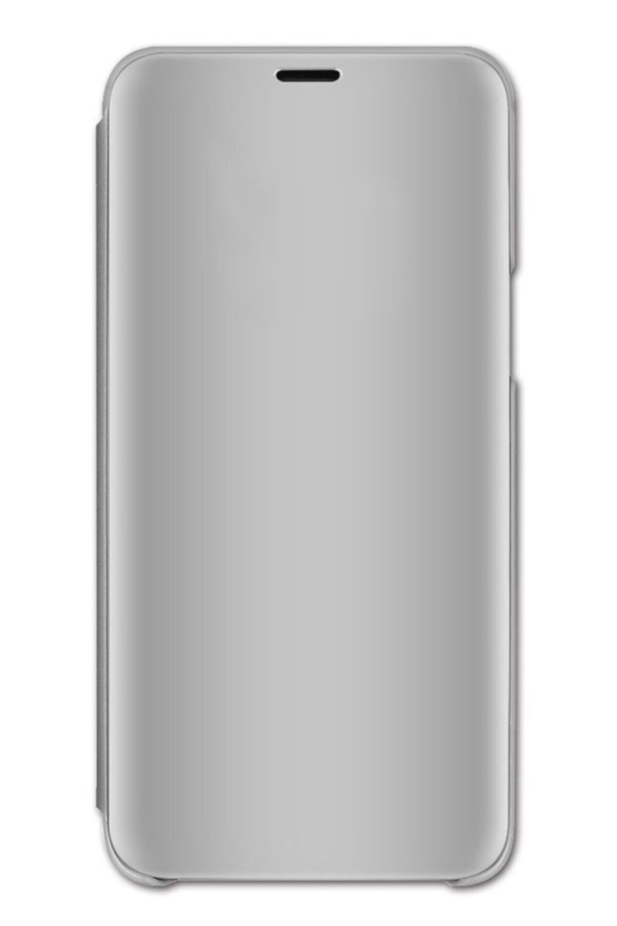 Mobilcadde Eiroo Mirror Cover Iphone Xs Max Aynalı Kapaklı Silver Kılıf
