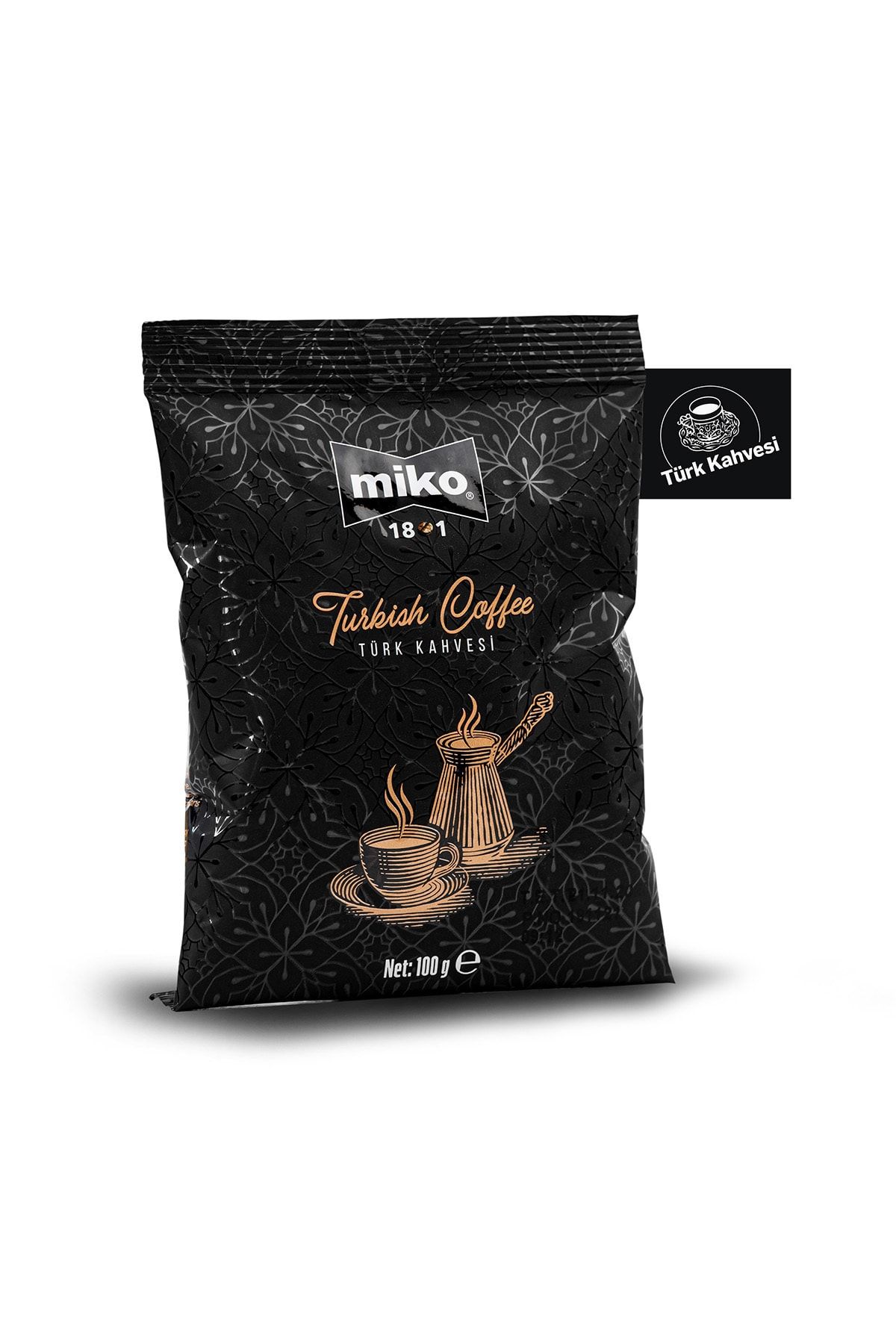miko coffee Miko Öğütülmüş Türk Kahvesi 1000 gr (10x100gr)