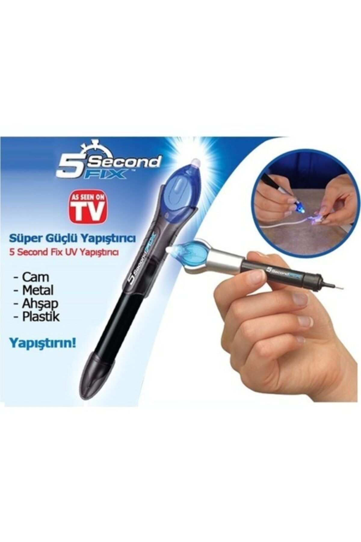 Dream Plus Süper Hızlı Güçlü Yapıştırıcı 5 Second Fix Uv Yapıştırıcı Kalem