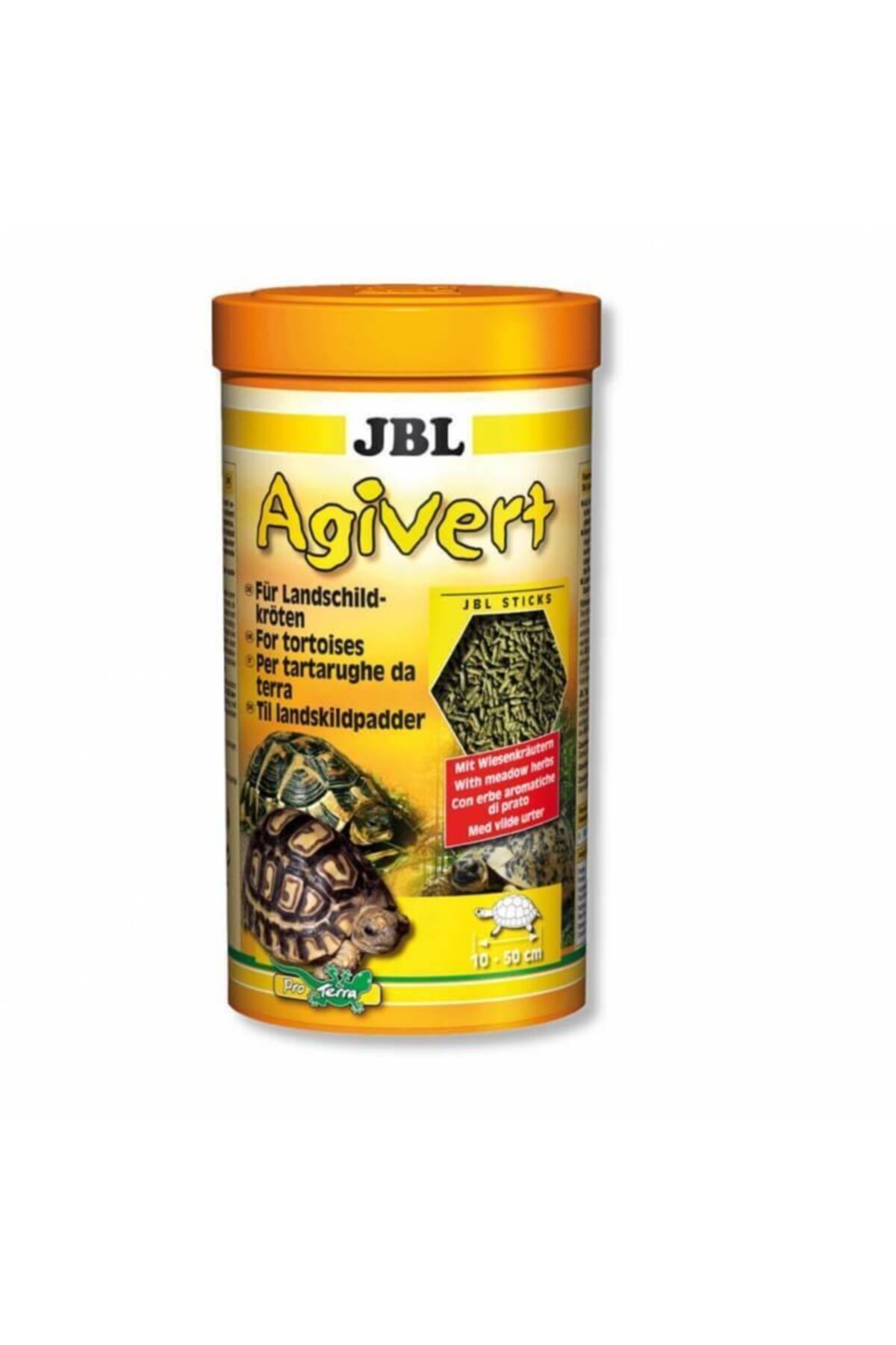 JBL Agivert Kara Kaplumbağası Yemi Sebzeli Yem Çubukları 100ml