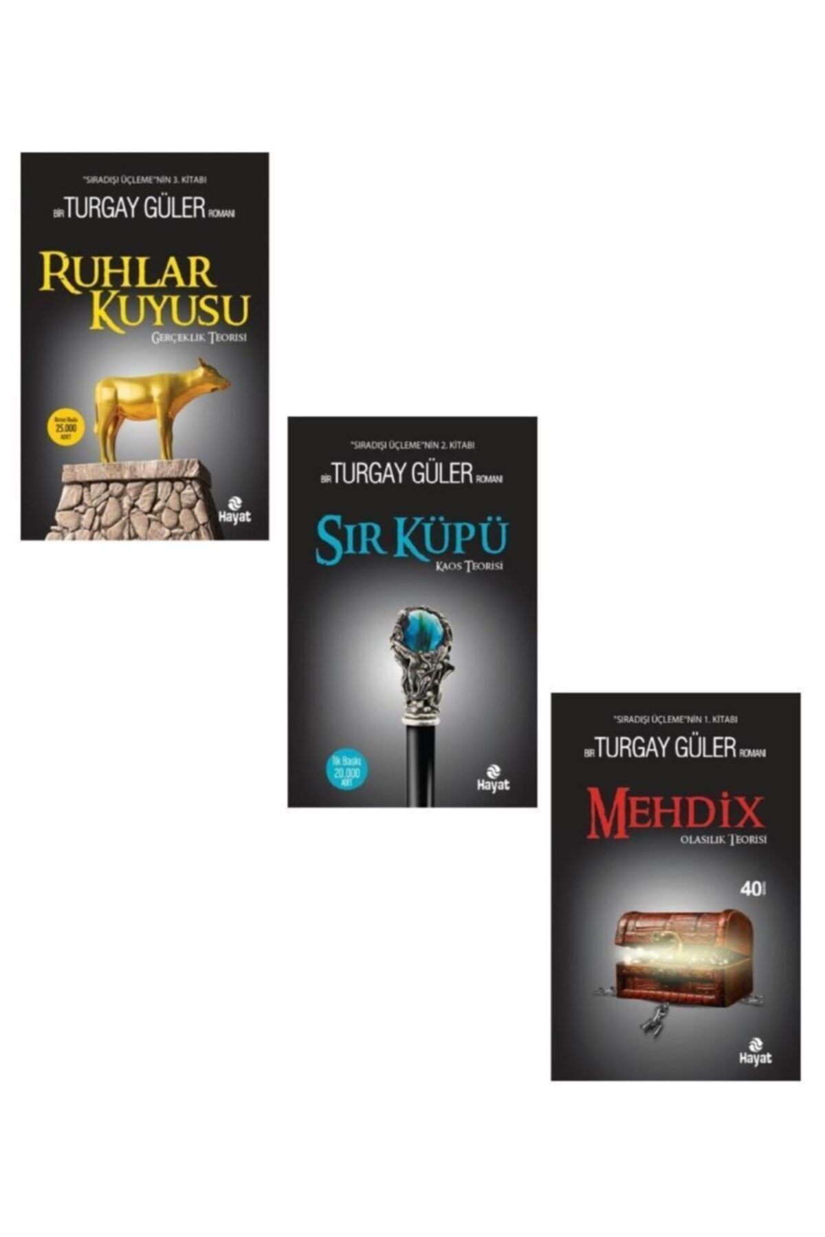 Hayat Yayınları Turgay Güler Ruhlar Kuyusu Mehdix Sır Küpü Tüm Kitapları
