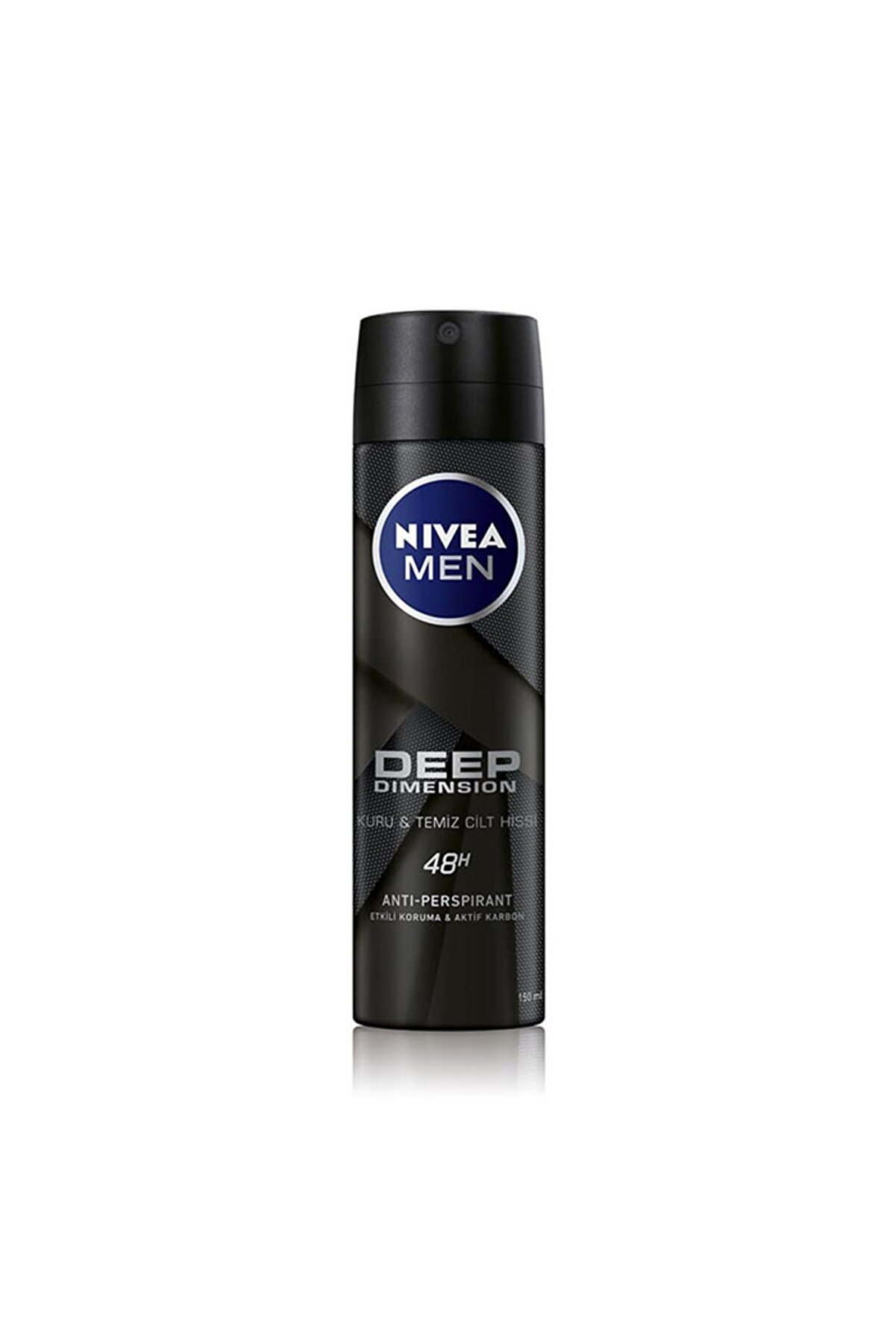 NIVEA Men Deep Dimension Kuru Cilt Sprey Deodorant Erkek 150 ml