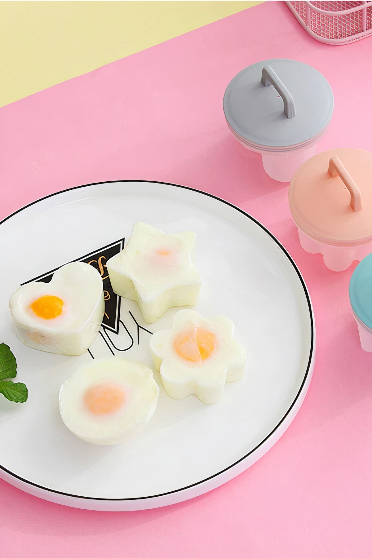 Pufwin Home Sevimli Yumurta Pişirme Kalıbı Ve Servis Sunum Kalıbı