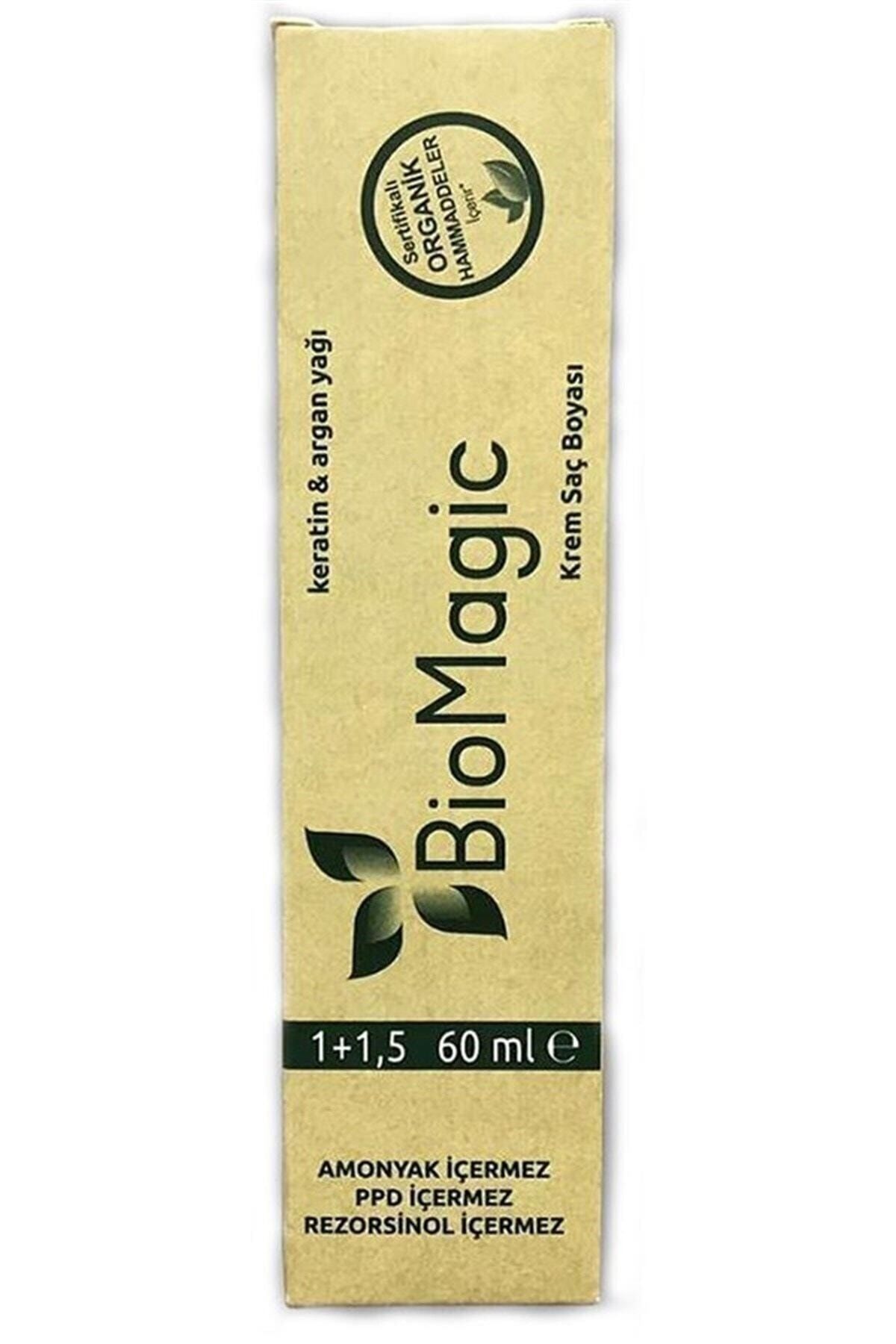 BioMagic Amonyaksız Krem Saç Boyası 60 Ml 5.0 Açık Kahve