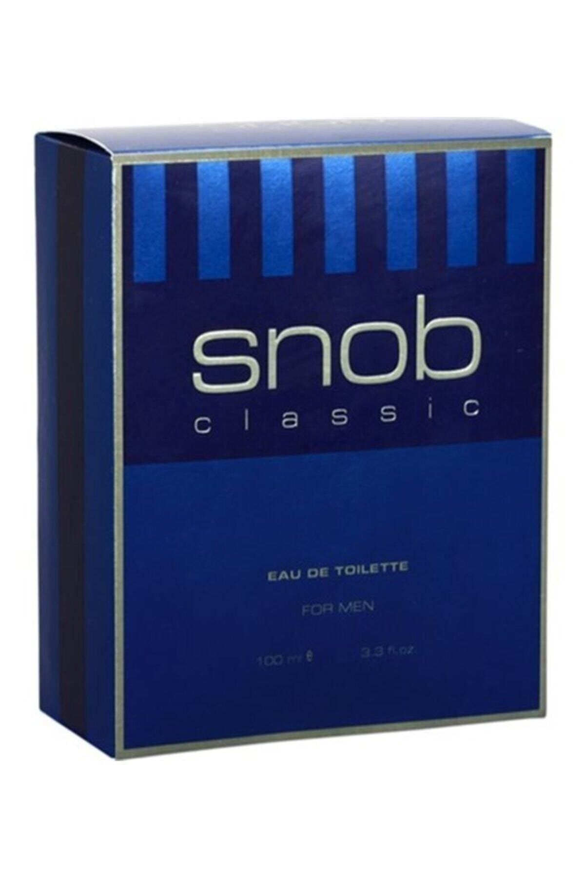 Snob Eau De Toilette Classic Edt Erkek Parfümü 100 ml 8690644006050