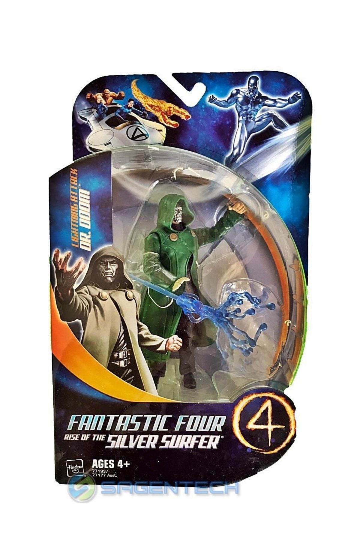 Hasbro Fantastic Four 2 Lightning Attack Dr. Doom Action Figür 14 Cm