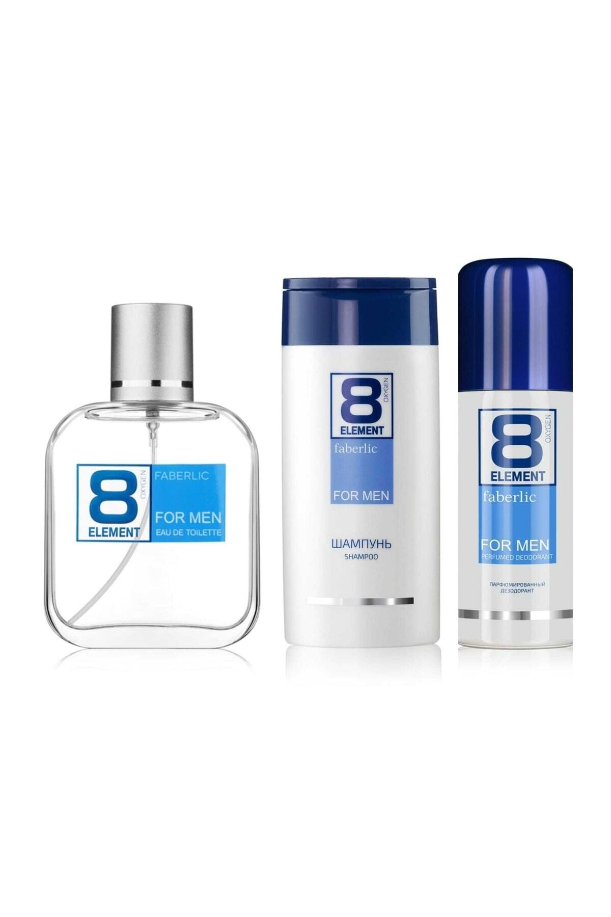 Faberlic 8 Element Edt 100 Ml Erkek Parfüm Üçlü Set Fiyatı, Yorumları ...