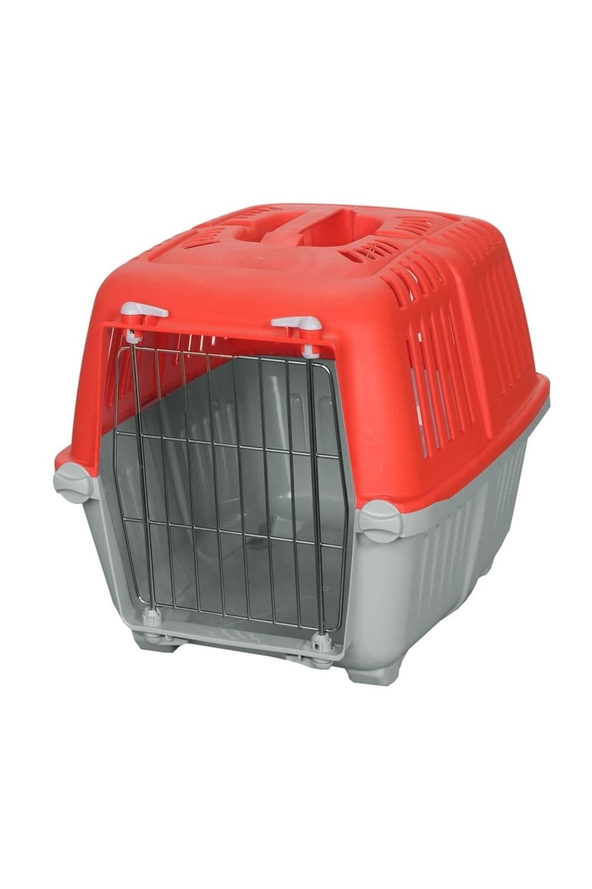 Mio Demir Kapılı Kedi Köpek Taşıma Çantası Kabı 32 X 49 X 33cm Renk-kırmızı