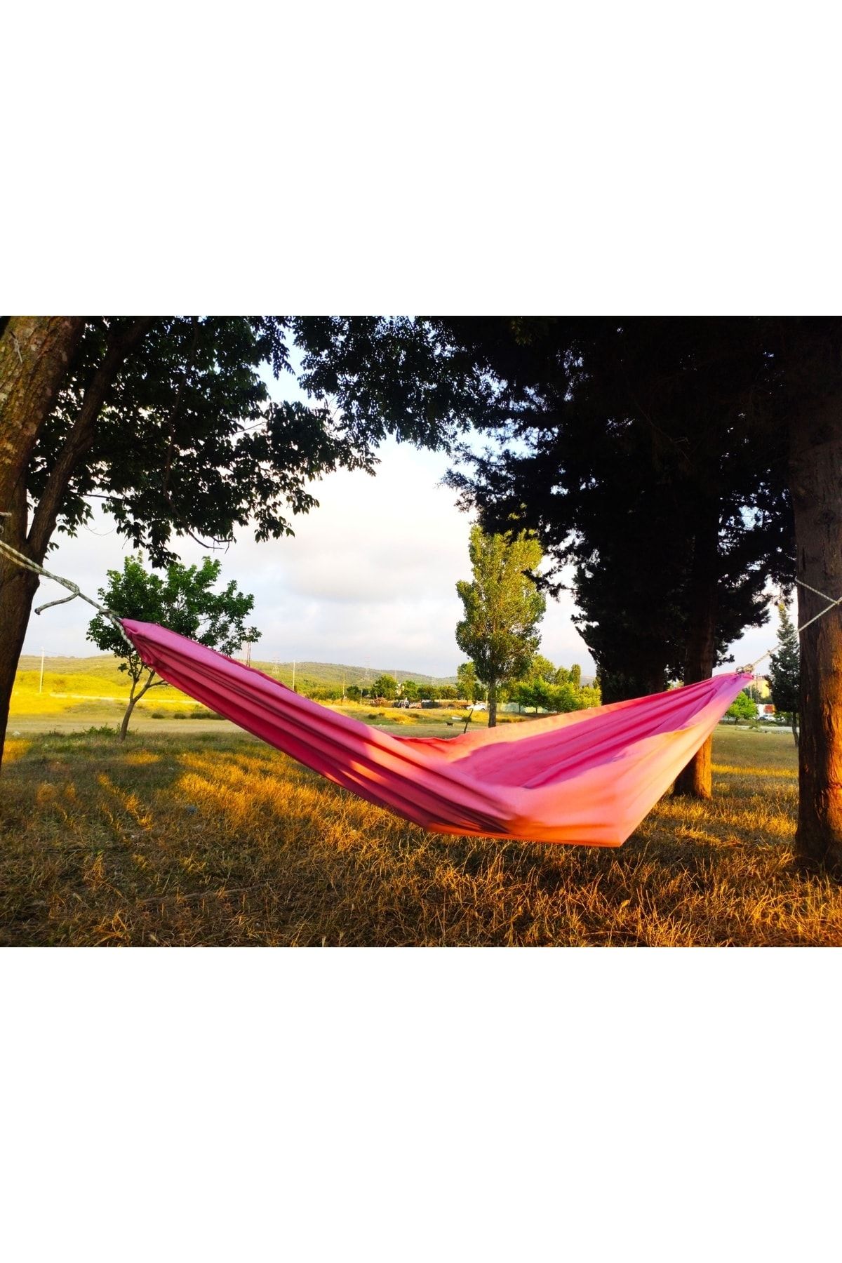relax ipek hamak - Kamp Hamak Renkli Kamp Piknik Bahçe Yazlık Kolay Kurulumlu Salıncak