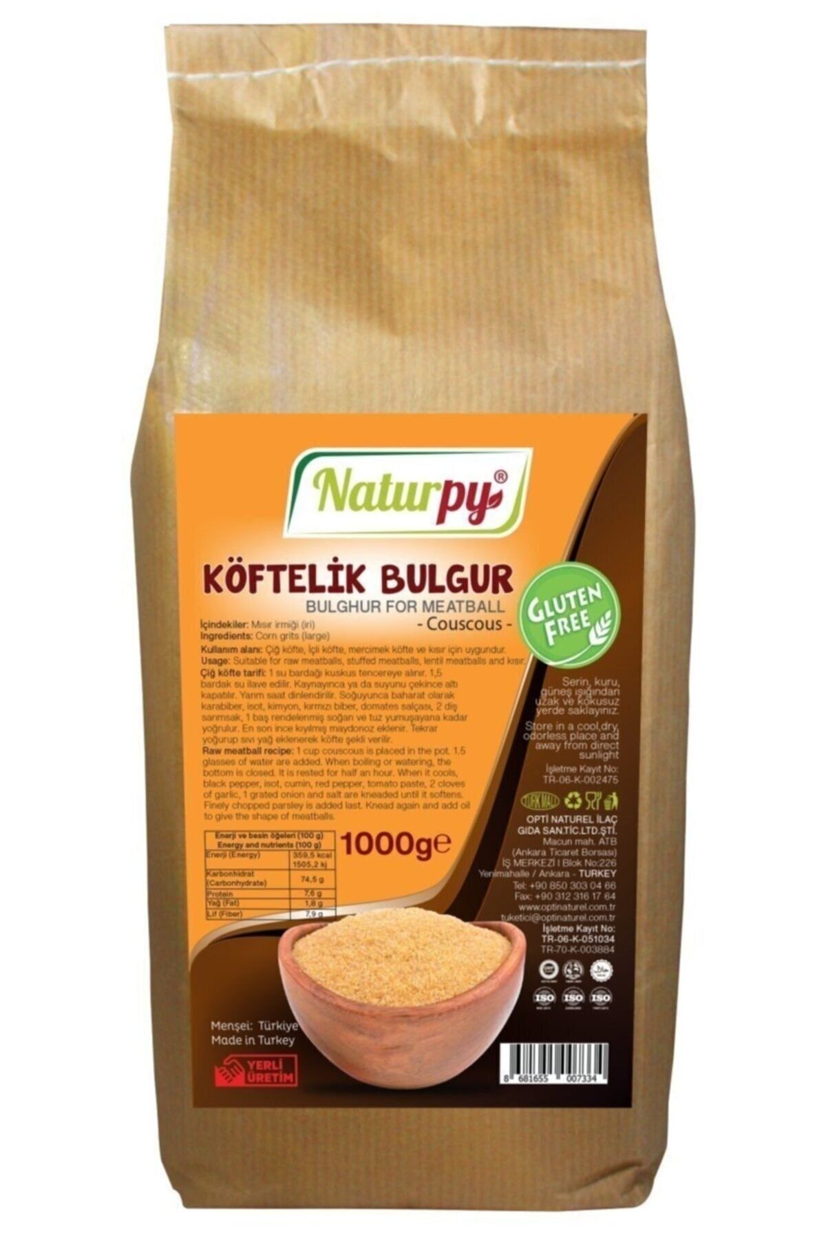 Naturpy Glutensiz Köftelik Bulgur (kuskus) 1000 Gr