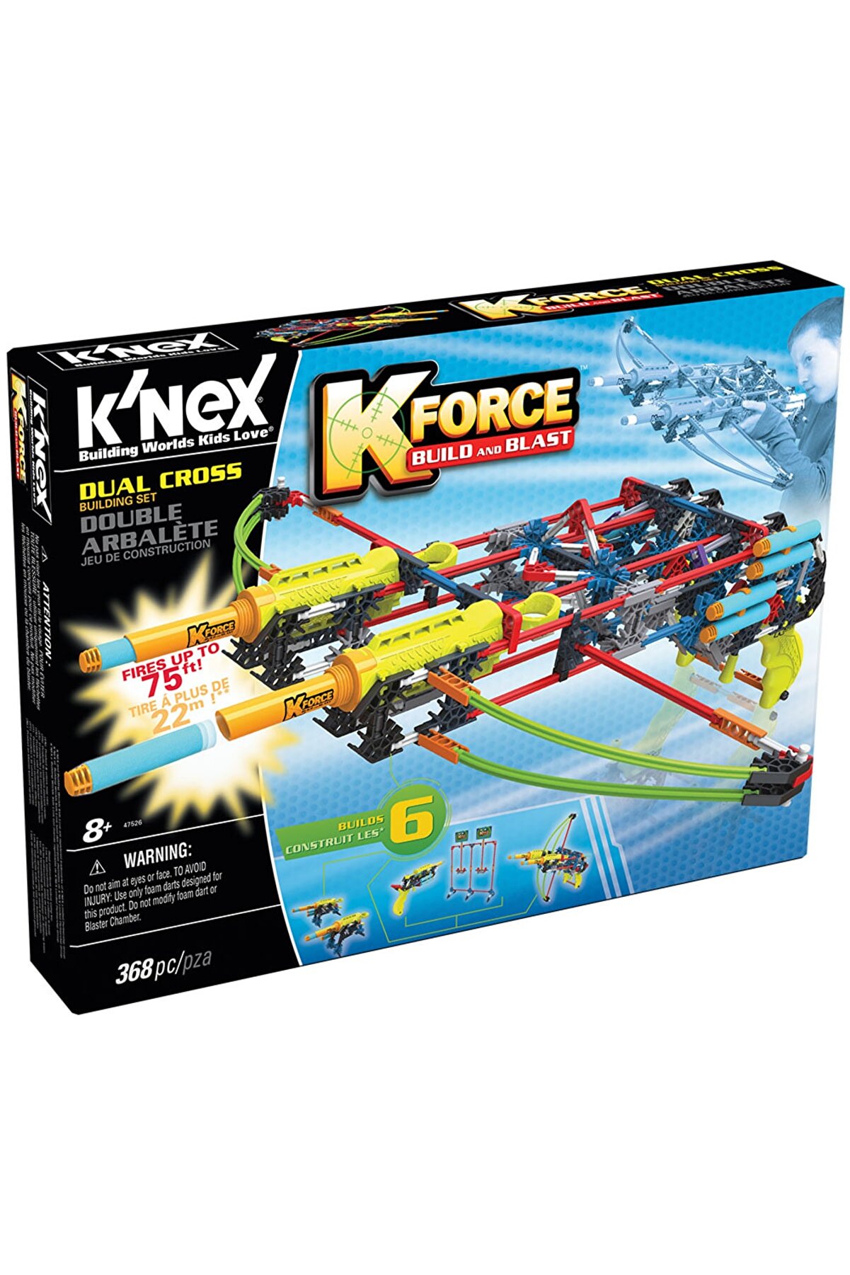 Knex K Nex K-force Dual Cross Yapı Seti 47526