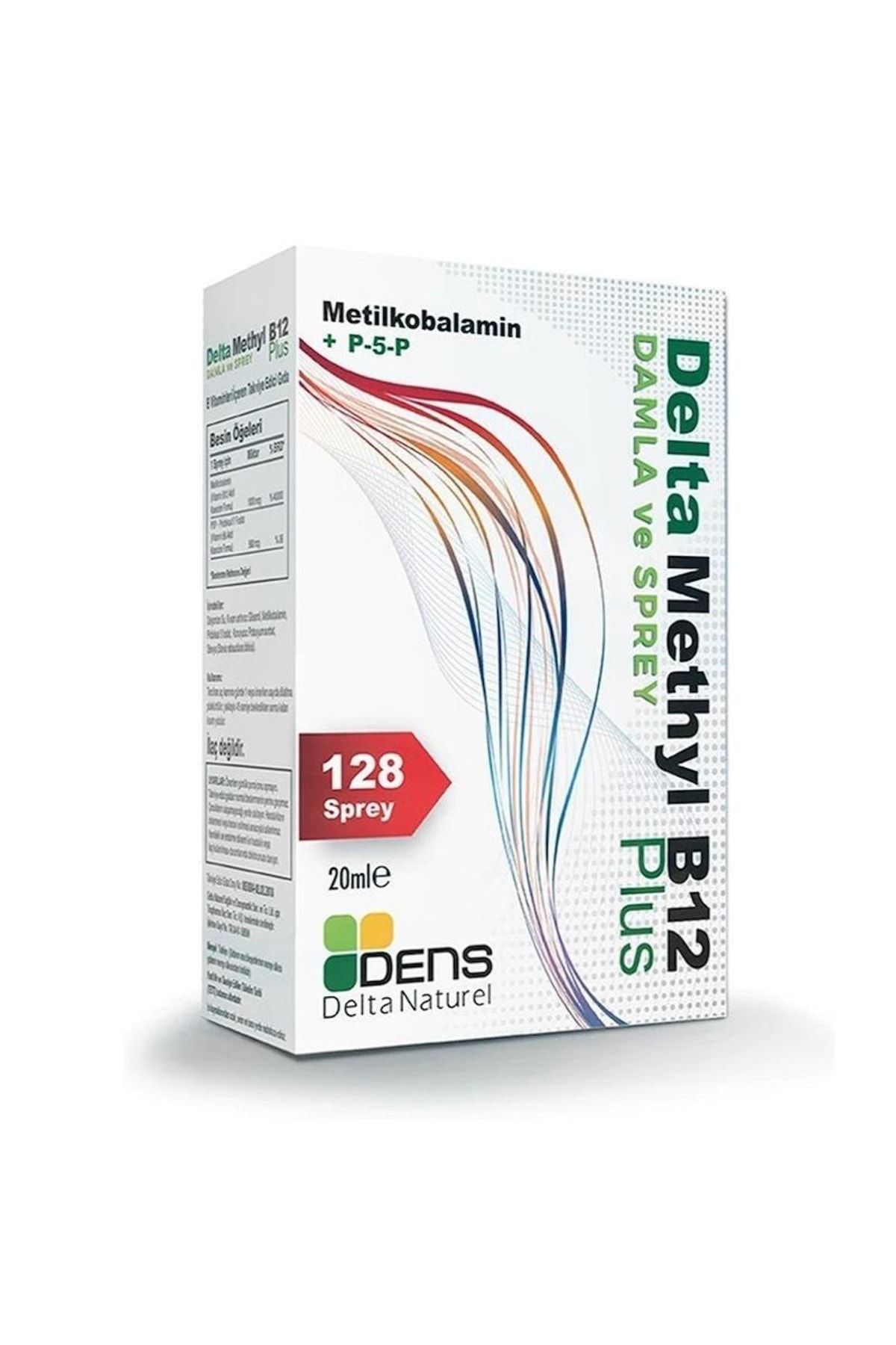 Delta Methyl B12 Plus Spray/damla Metilkobalamin 20ml