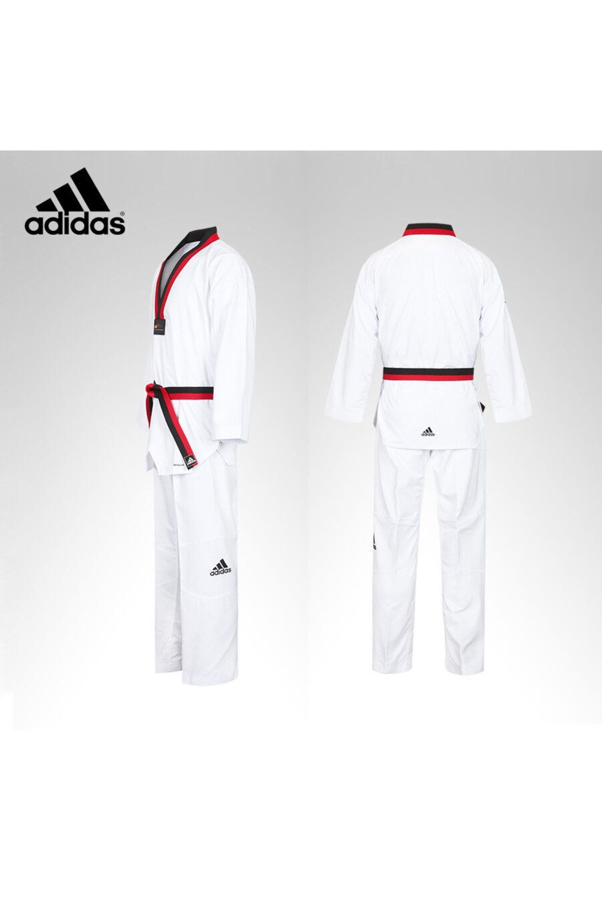 adidas Adıstart Pum Yaka Taekwondo Elbisesi - Adıts01