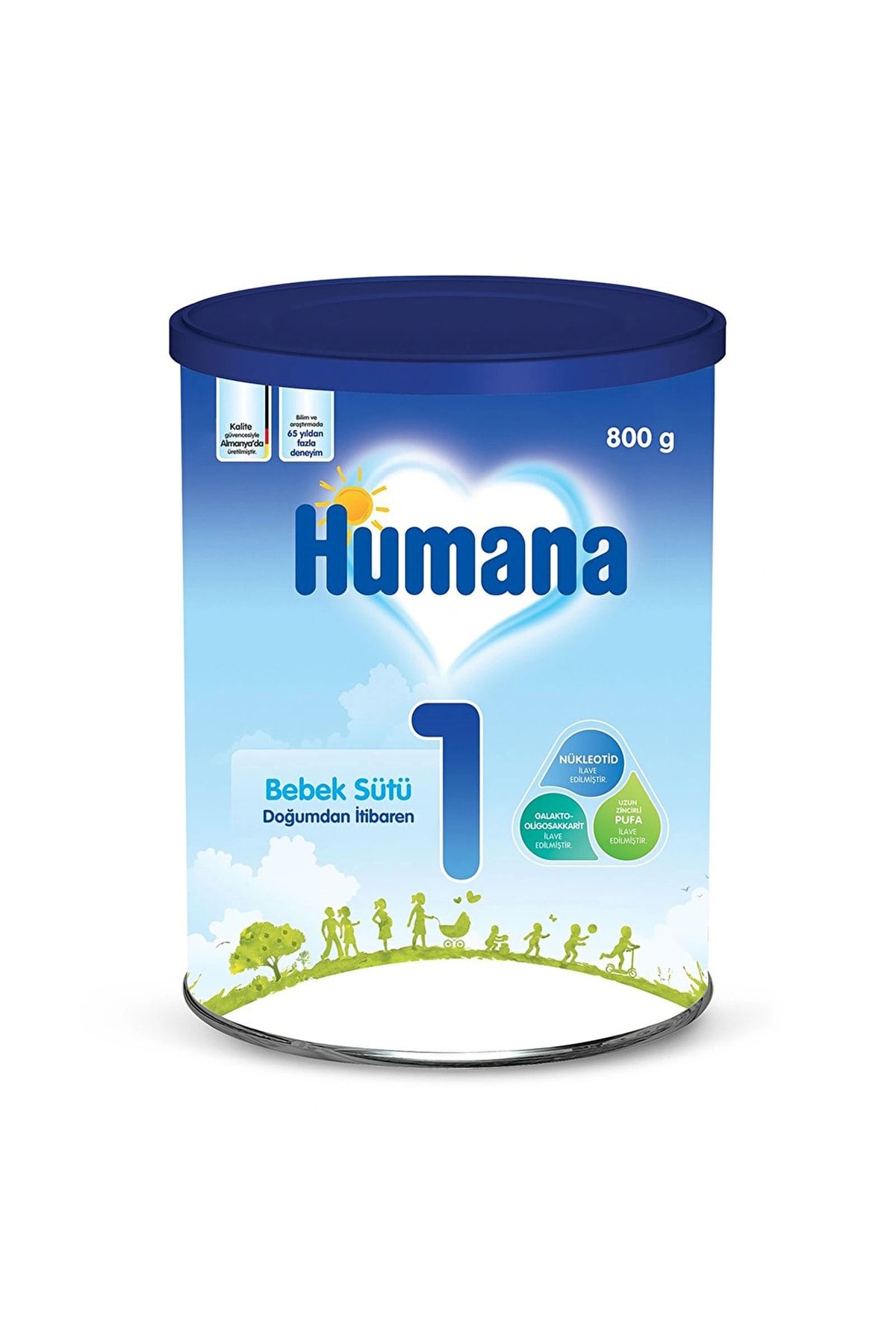 Humana 1 Bebek Sütü Metal Kutu 800 gr