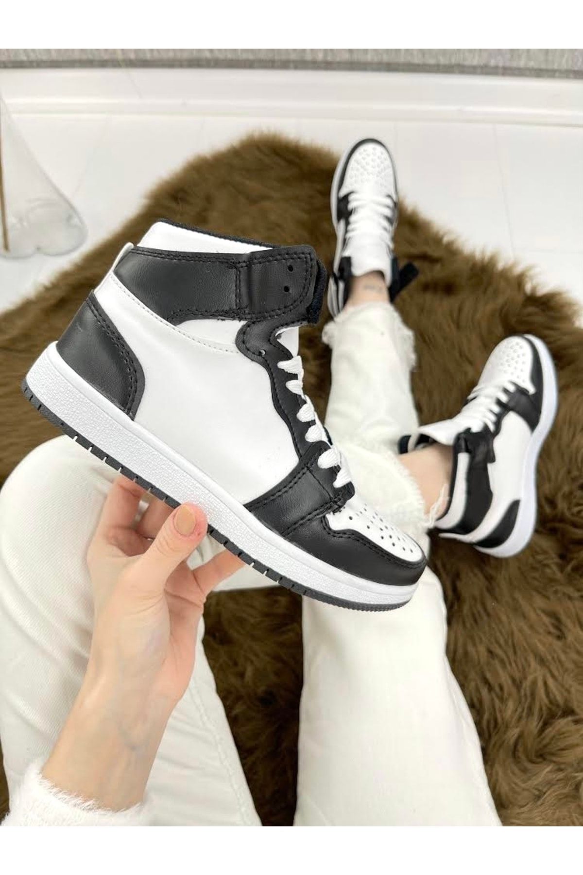 ELSESHOES Kadın Siyah Spor Ayakkabı