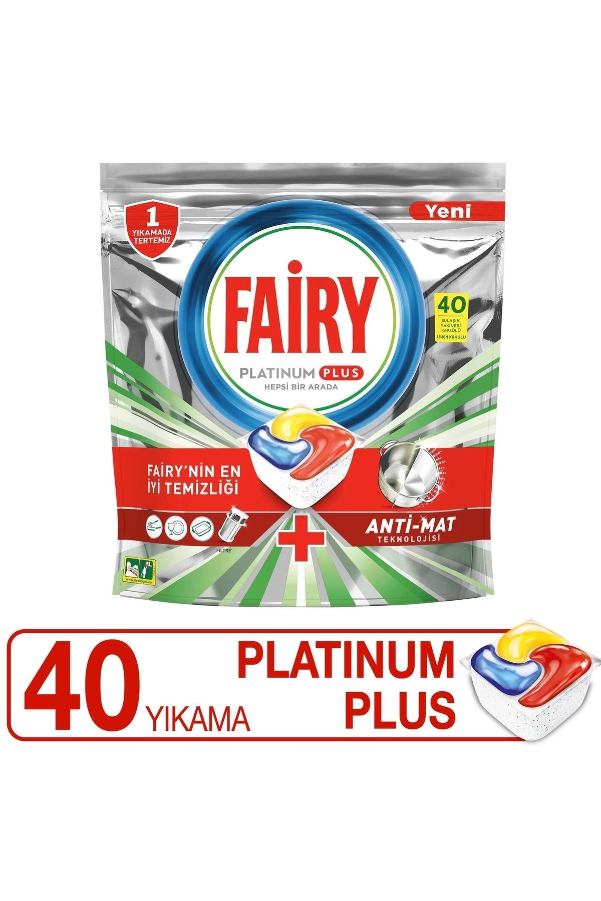 Fairy Tablet Platinum Plus 40'lı