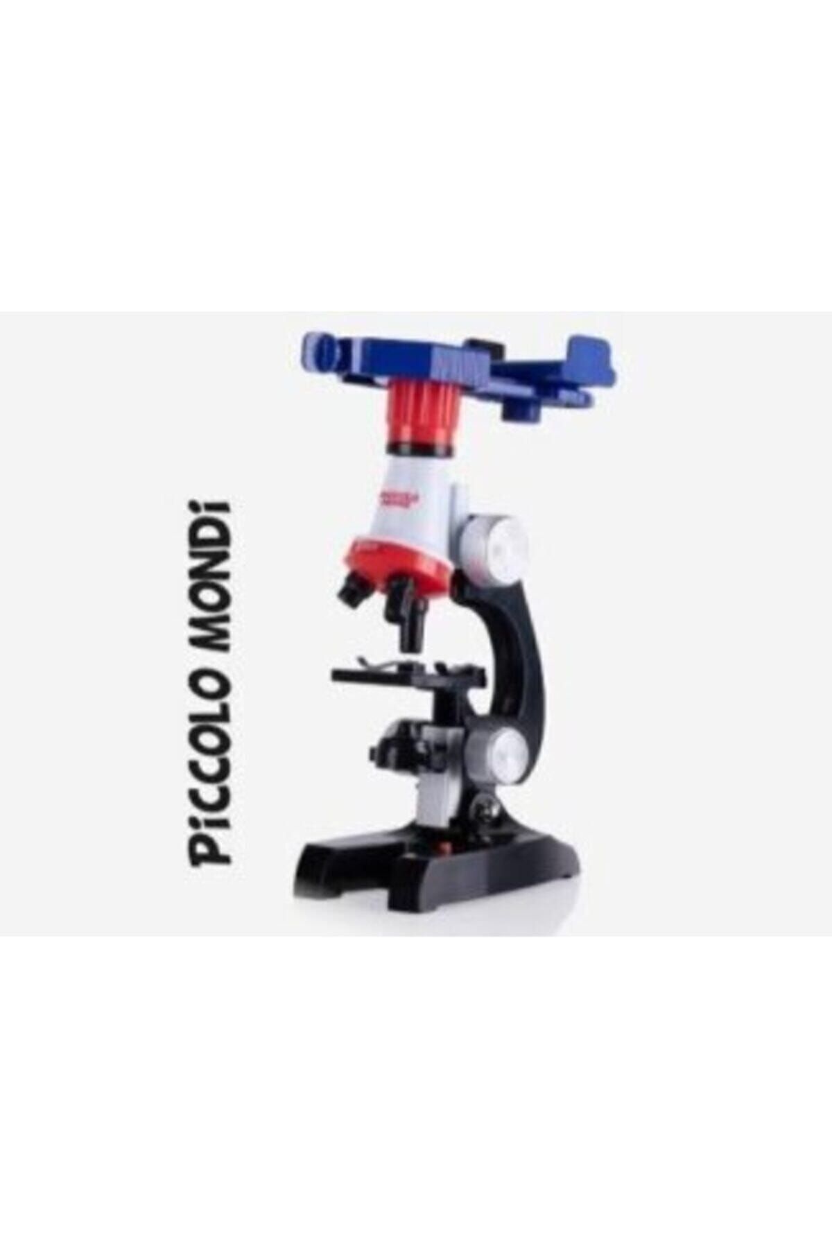 Piccolo Mondi Eğitici Mikroskop Kiti Zoom Led Işıklı 100x 400x 1200 C2136