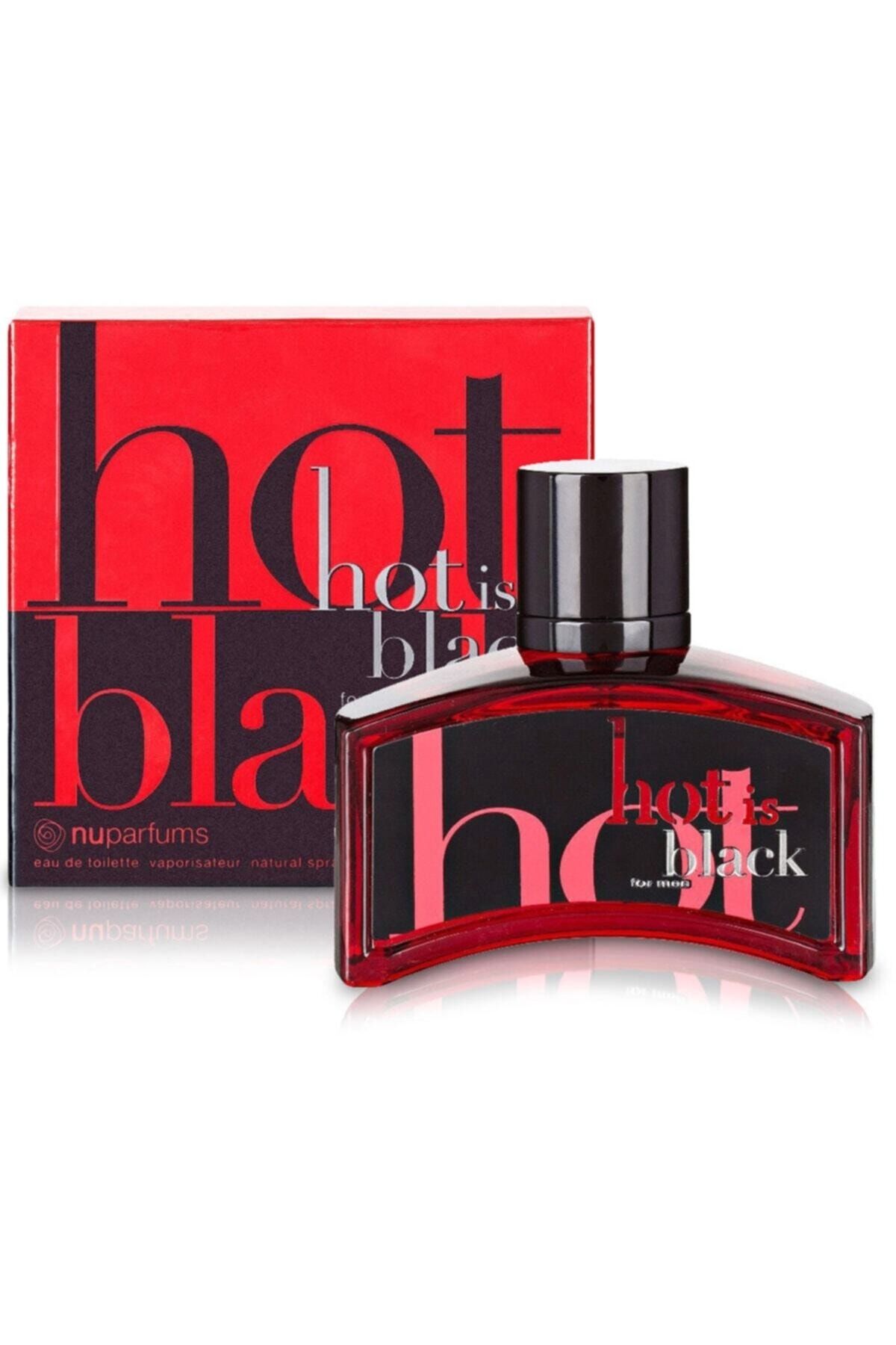 nu Parfums Hot Is Black Edt Erkek Parfümü 100 Ml