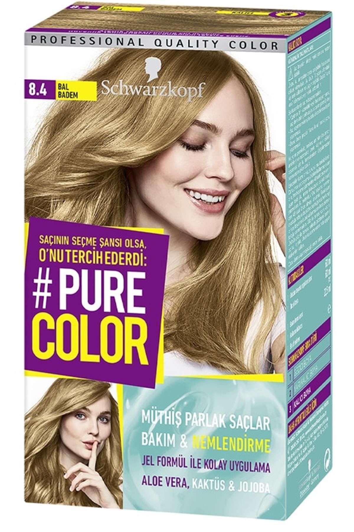 Pure Color Marka: Saç Boyası 8.4 Bal Badem Kategori: Saç Boyası