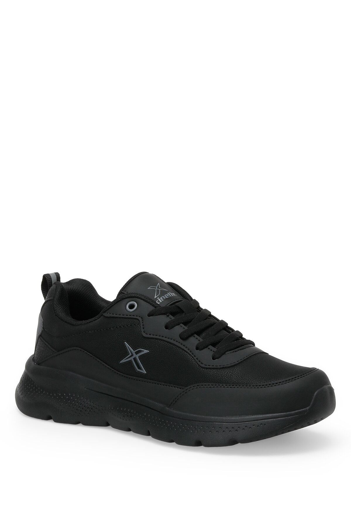 Kinetix - Alfıe Pu 2pr Siyah - K.gri Erkek Sneaker Ayakkabı