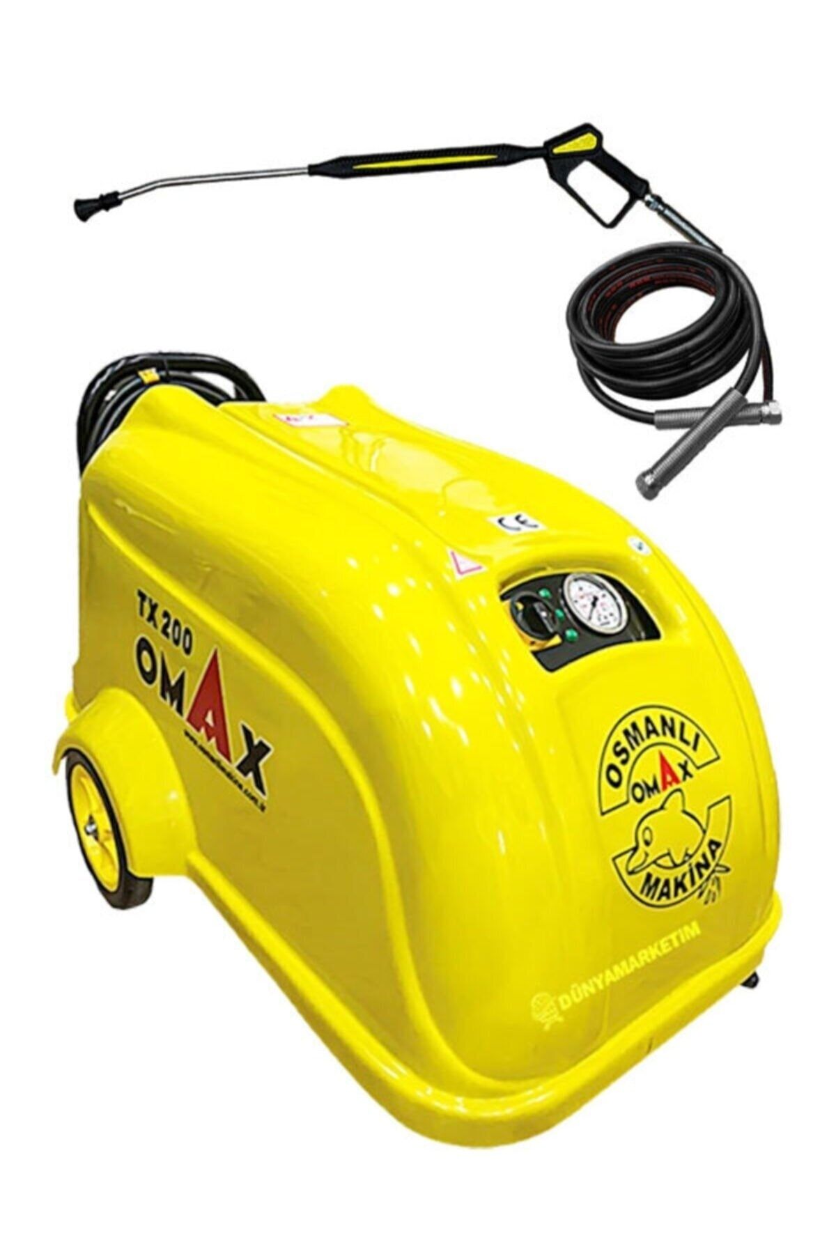 Omax Tx 200 Basınçlı Yıkama Makinası 200 Bar Italyan Pompa 380v Trifaze Pra-2751633-2351