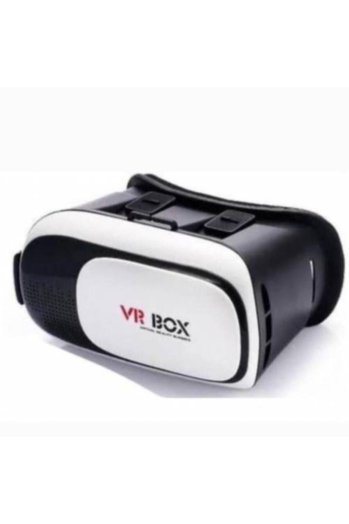 Vr Box 3d Kask Lastikli Kulaklık Sanal Gerçeklik Gözlüğü