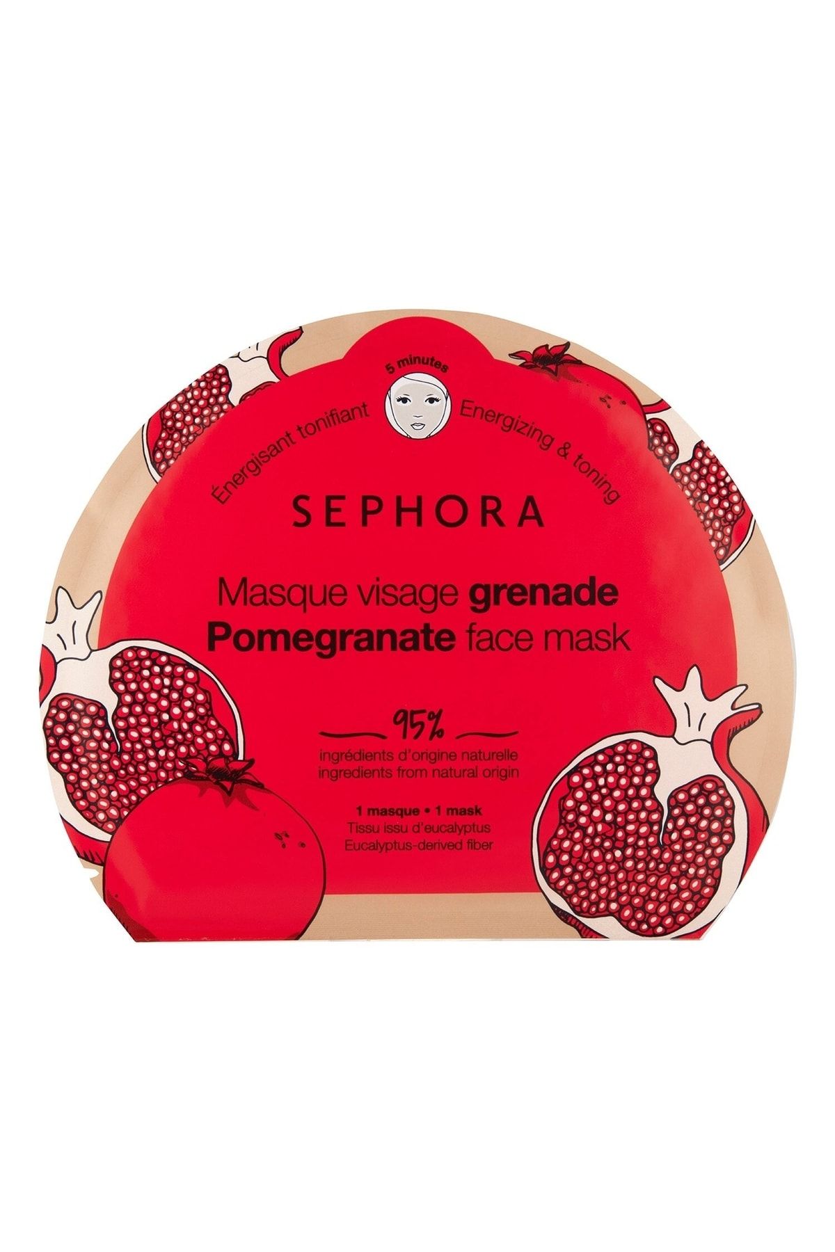 Sephora Kağıt Yüz Maskesi Pomegranate Nar