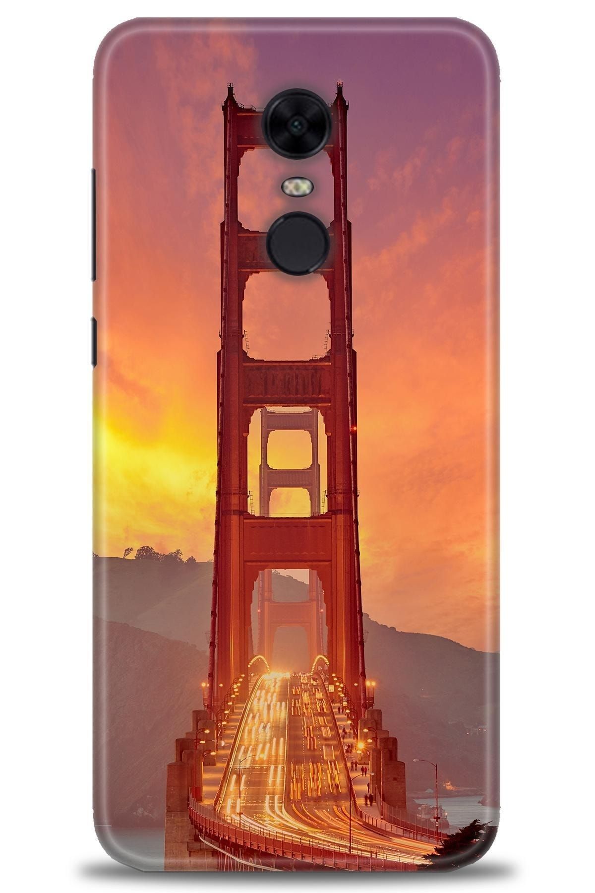 Genel Markalar Xiaomi Redmi 5 Plus Kılıf Hd Baskılı Kılıf - Golden State