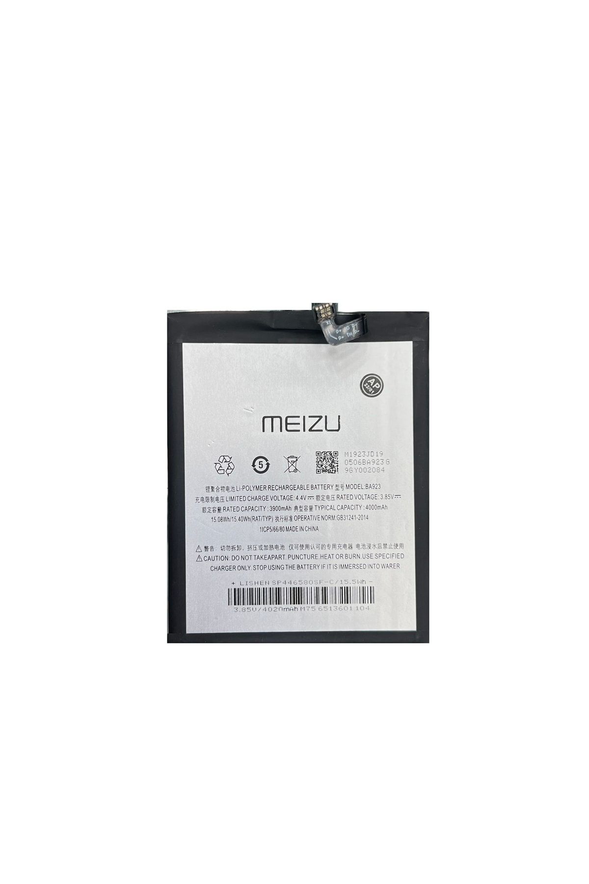 Meizu Note 9 / Ba923 Uyumlu Batarya Pil Tamir Seti