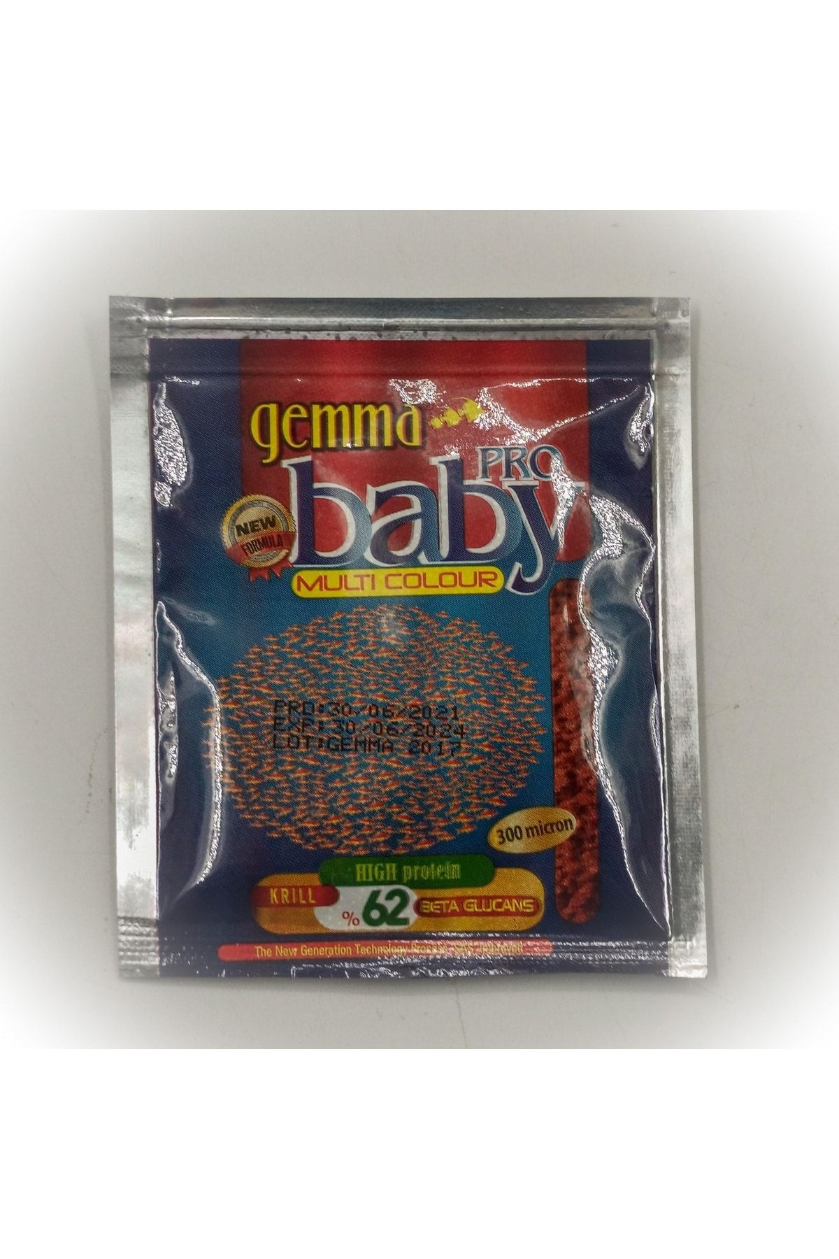 Gemma Pro Multi Colour Yavru Balık Yemi 10 Gr