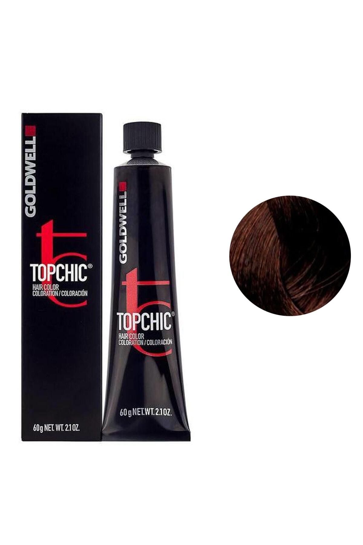 GOLDWELL Topchich Kalıcı Saç Boyası 60 Ml - 6rb Orta Kırmızı Kayın 4021609000631