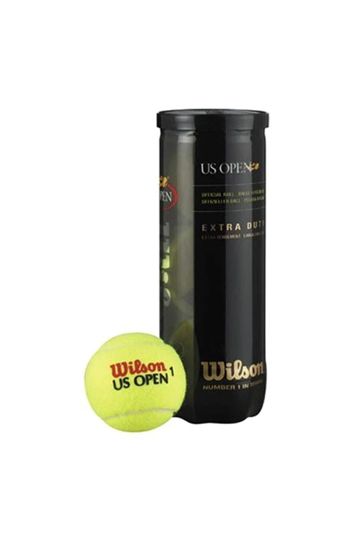 Wilson Sarı Wrt106200 Us Open 3 lü Tenis  Maç Topu