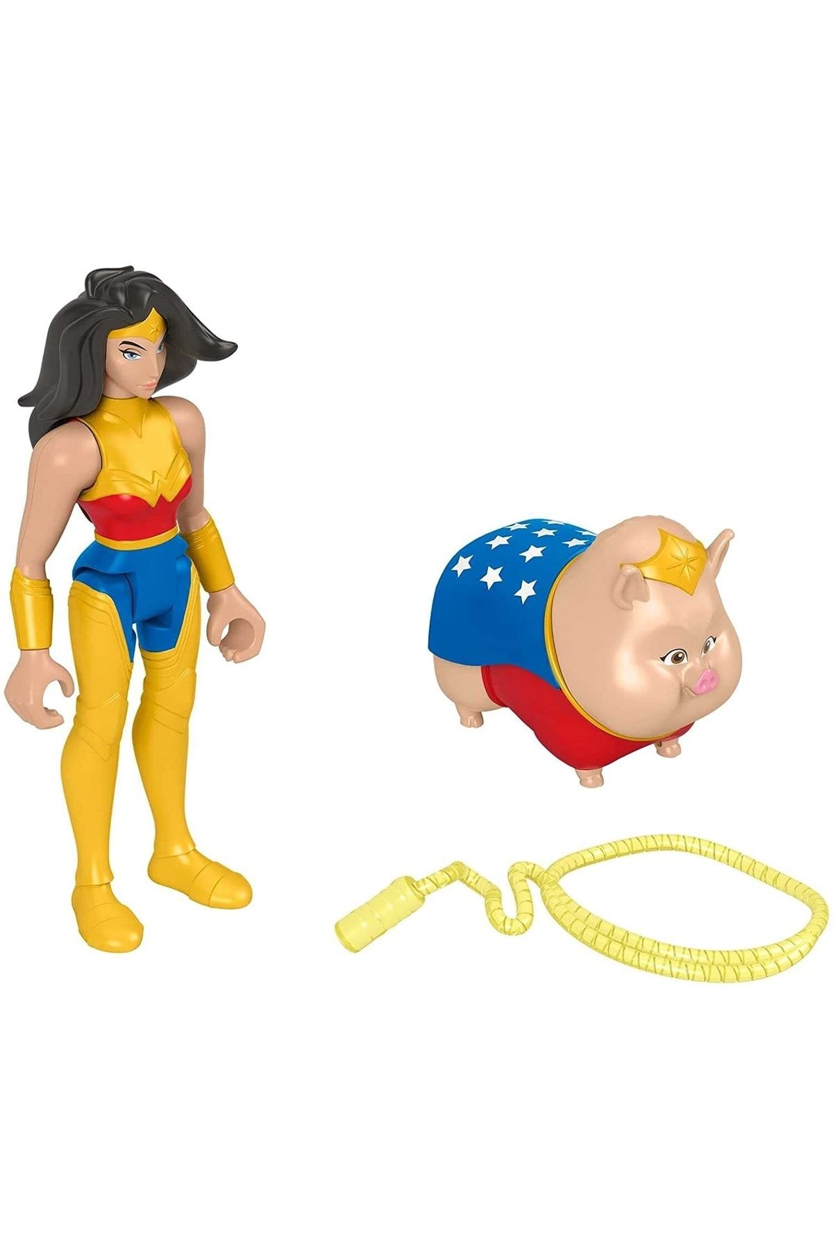 Fisher Price Dc League Of Super Pets Batman & Ace ( Tazı Ace Köpek ) Kahramanlar Ve Hayvanlar Oyuncak