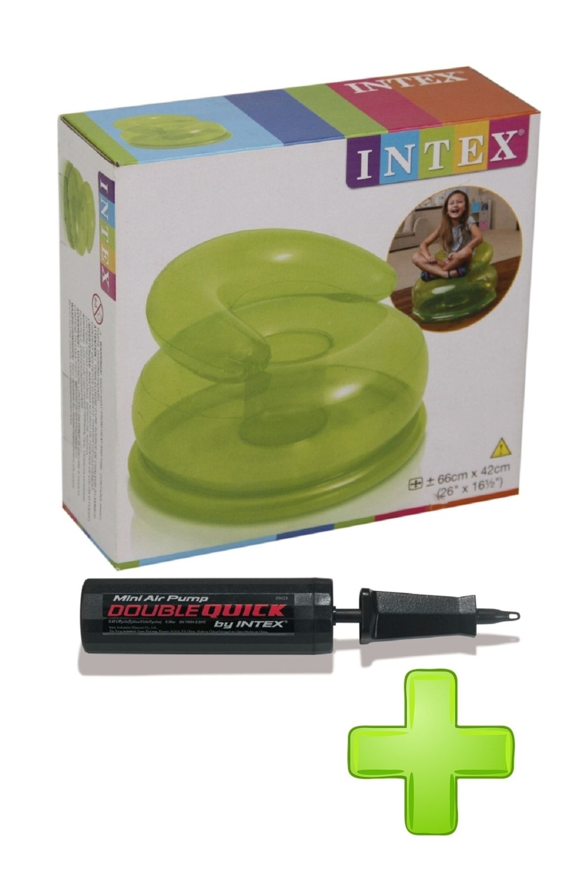 Intex Şişme Çocuk Koltuğu Şişme Koltuk+pompa