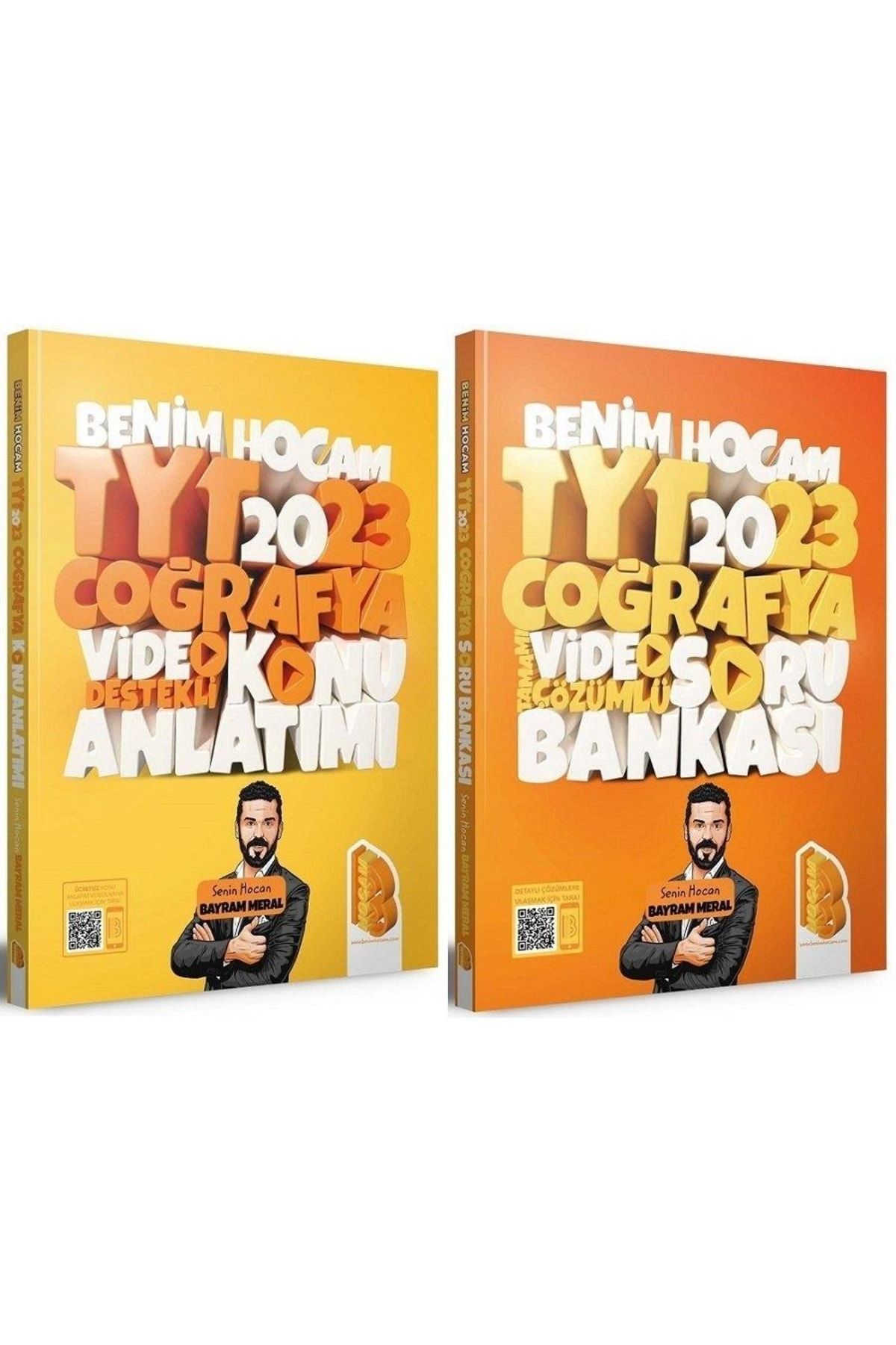 Benim Hocam Yayınları Benim Hocam 2023 Yks Tyt Coğrafya Konu Anlatımı + Soru Bankası Video Çözümlü - Bayram Meral