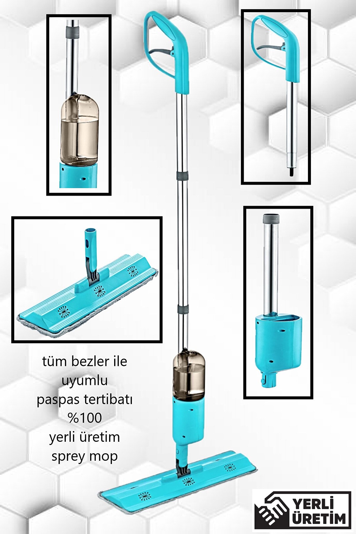 wise tree Su Püskürtmeli Sprey Mop Yer Duvar Silme Mopu Istenilen Her wise tree Su Püskürtmeli Sprey Mop Yer Duvar Silme Mopu Istenilen Her