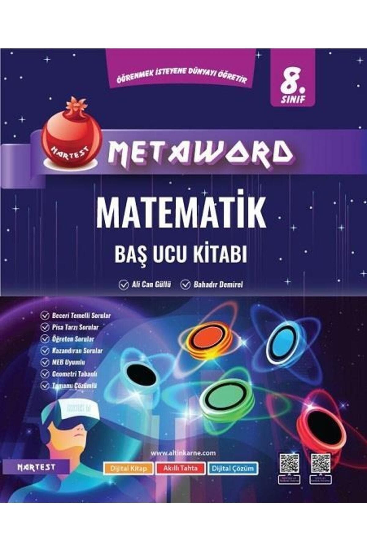 Nar Test 8. Sınıf Metaword Matematik Baş Ucu Kitabı Yayınları