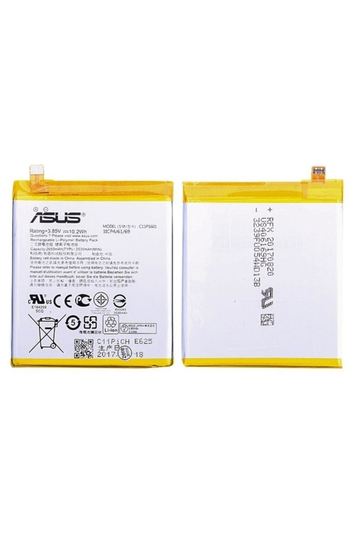 ASUS Zenfone C11p1601 Zenfone 3 Laser Pil Batarya-ithalatçı Garantilidir