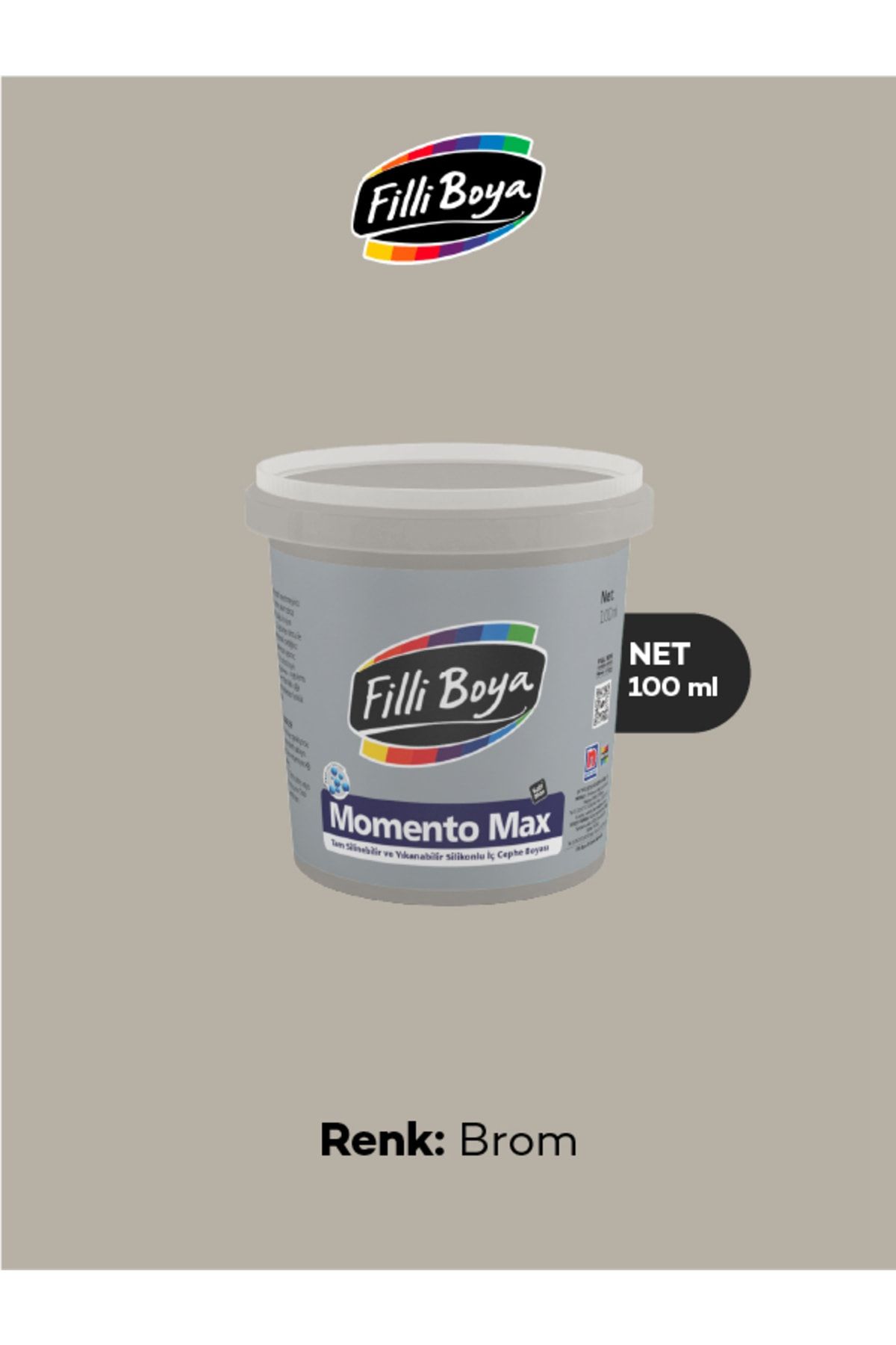 Filli Boya Momento Max Soft Mat 100 ml Brom Ilham Paketi